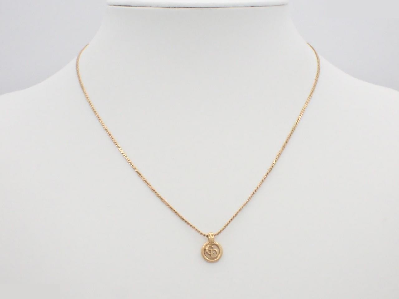 Gold necklace, chain approximately 42cm — view 3