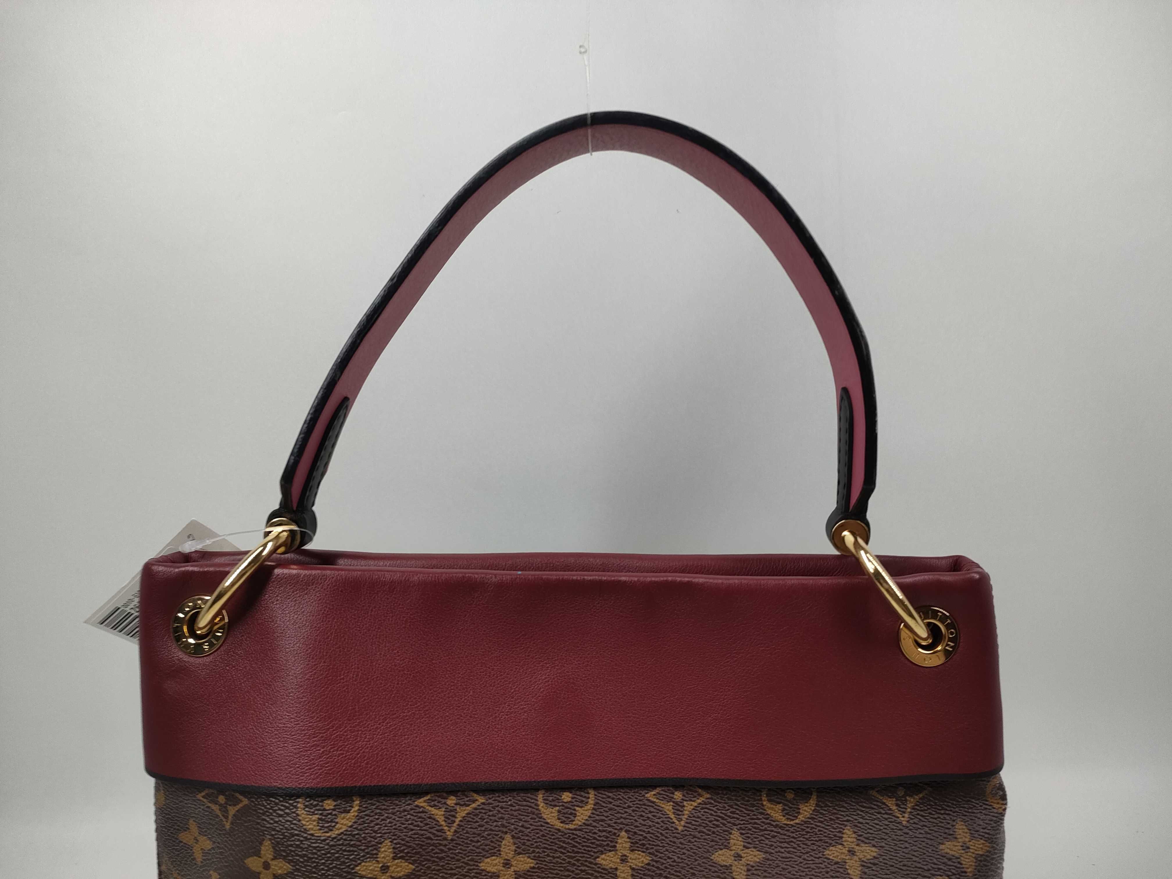 Monogram Tuileries Besace Tote Red Shoulder Bag — view 4