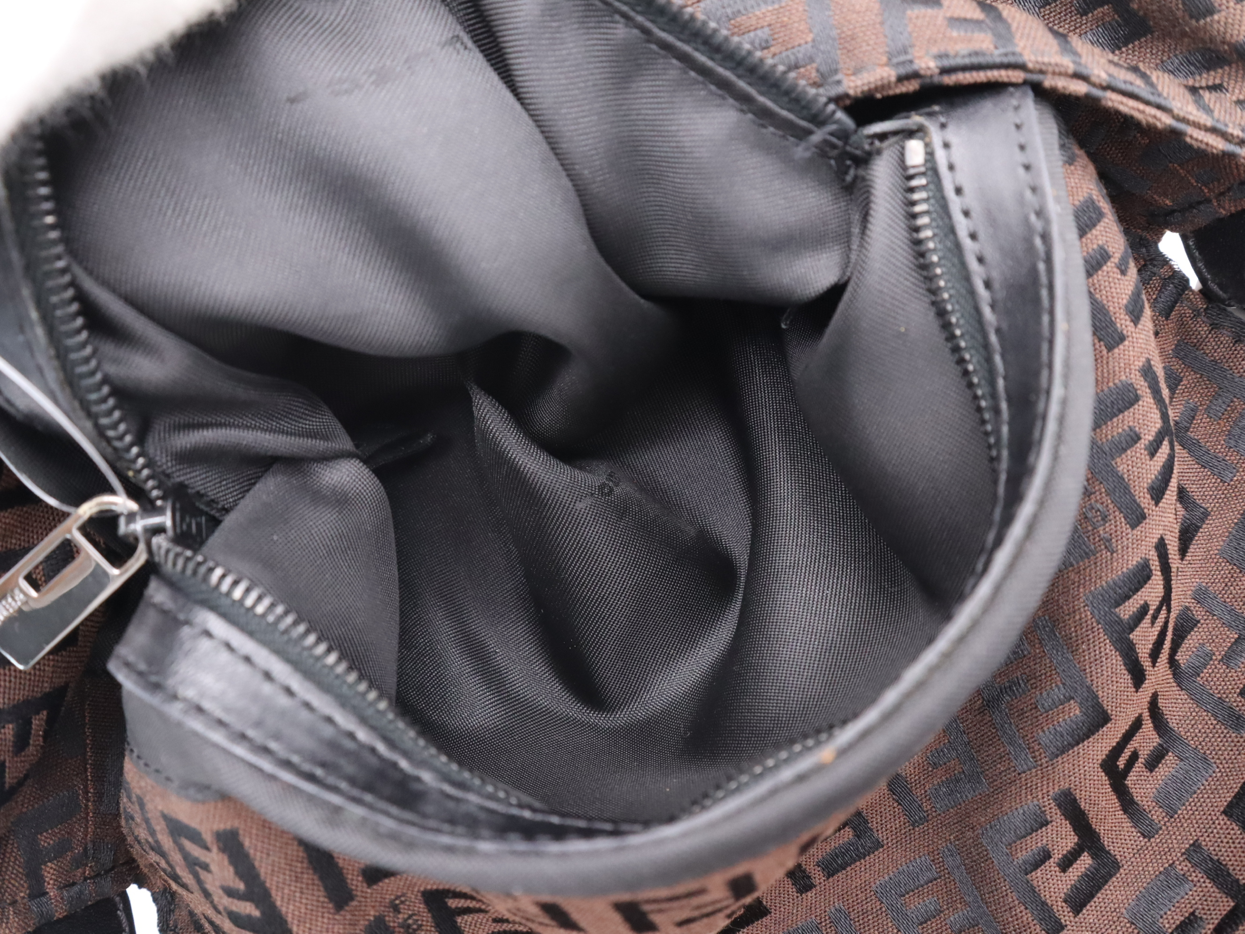 Canvas Zucchino Mamma Bucket Shoulder Bag — view 12