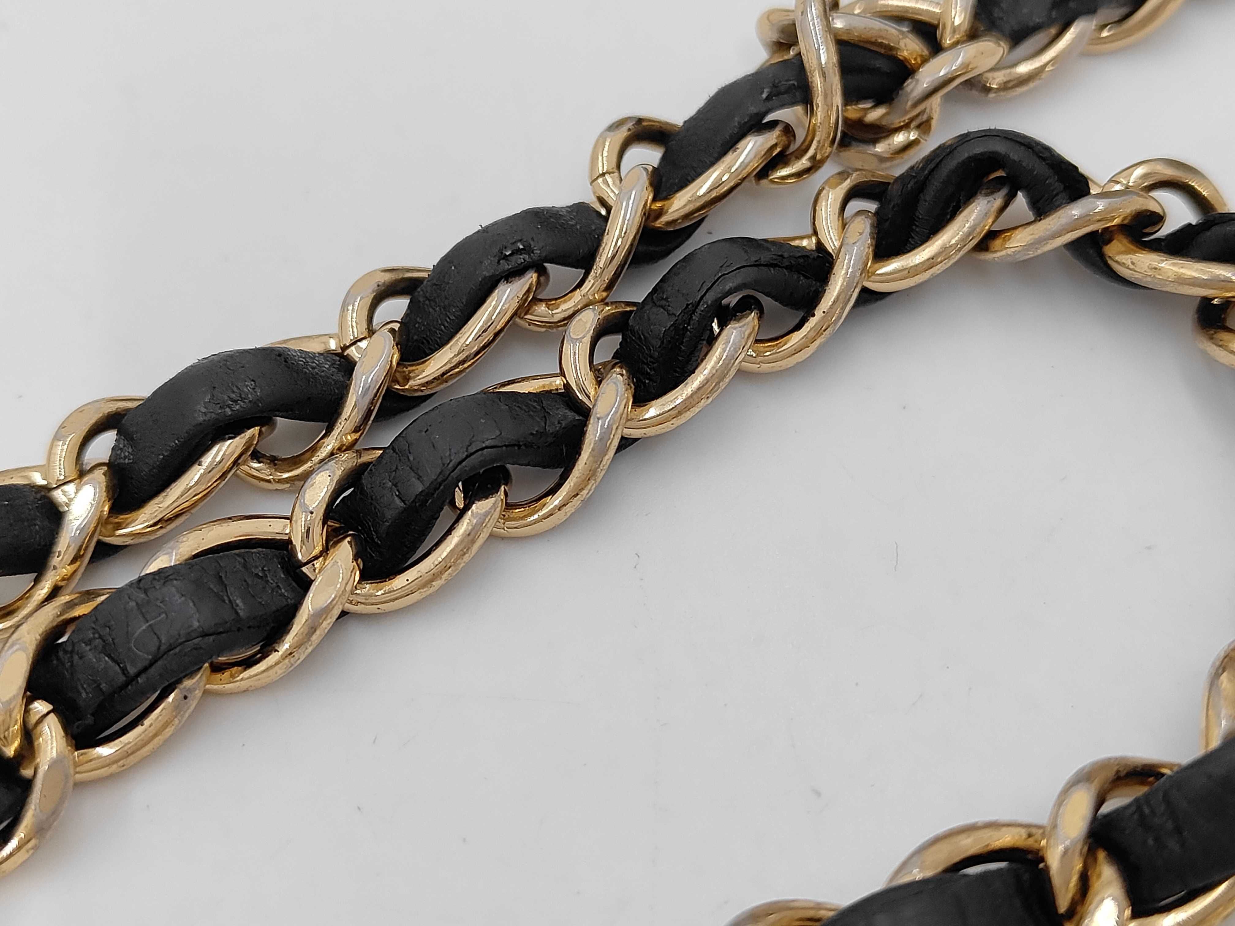 Matelassé 17 Mini Lambskin Gold Hardware Chain Shoulder Bag, Serial Number 25, Black Shoulder Bag — view 4