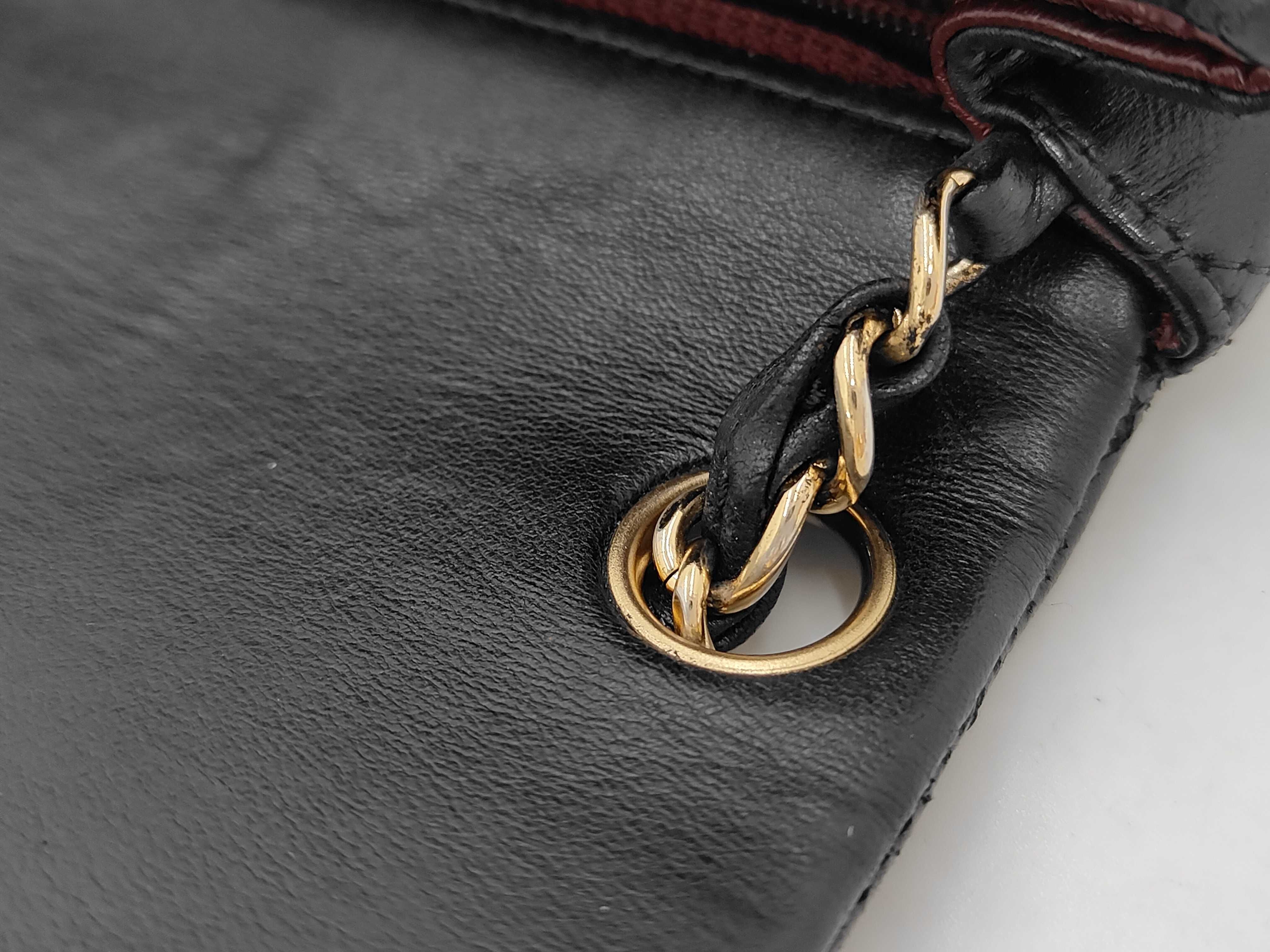 Matelassé 17 Mini Lambskin Gold Hardware Chain Shoulder Bag, Serial Number 25, Black Shoulder Bag — view 9
