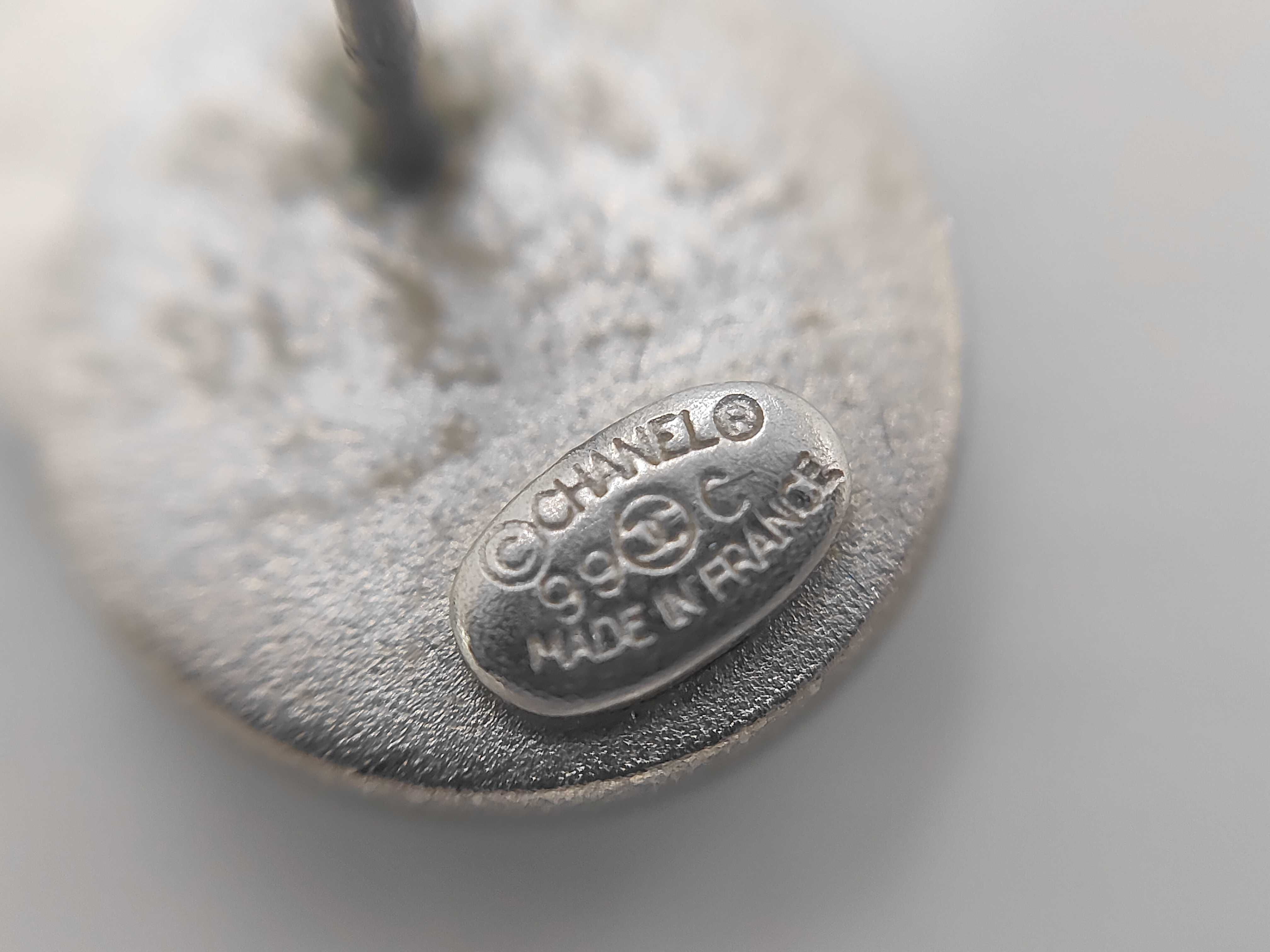 double circle silver earrings — view 5