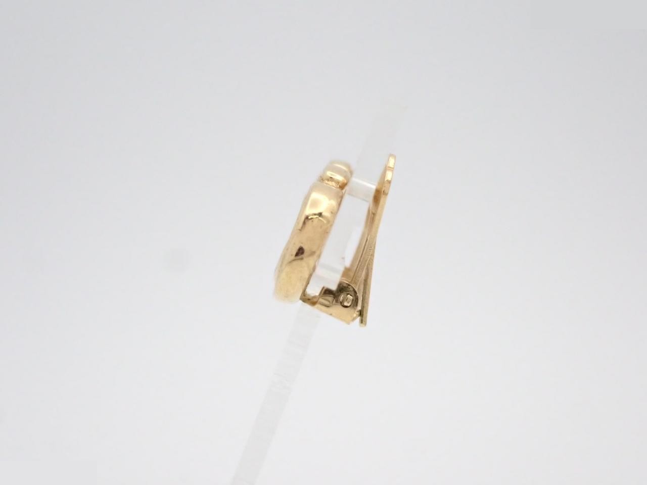 CD logo earrings — view 3