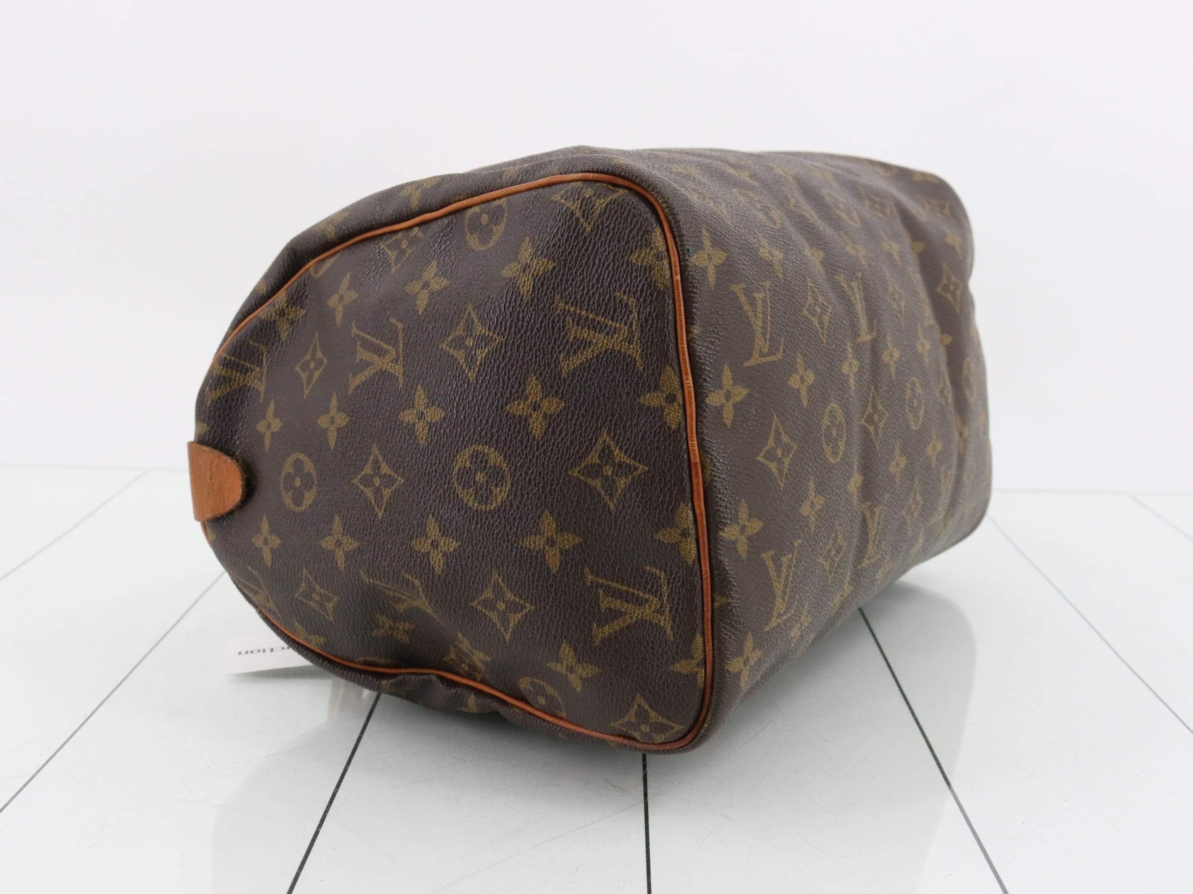 Speedy 30 Monogram Brown Handbag — view 5