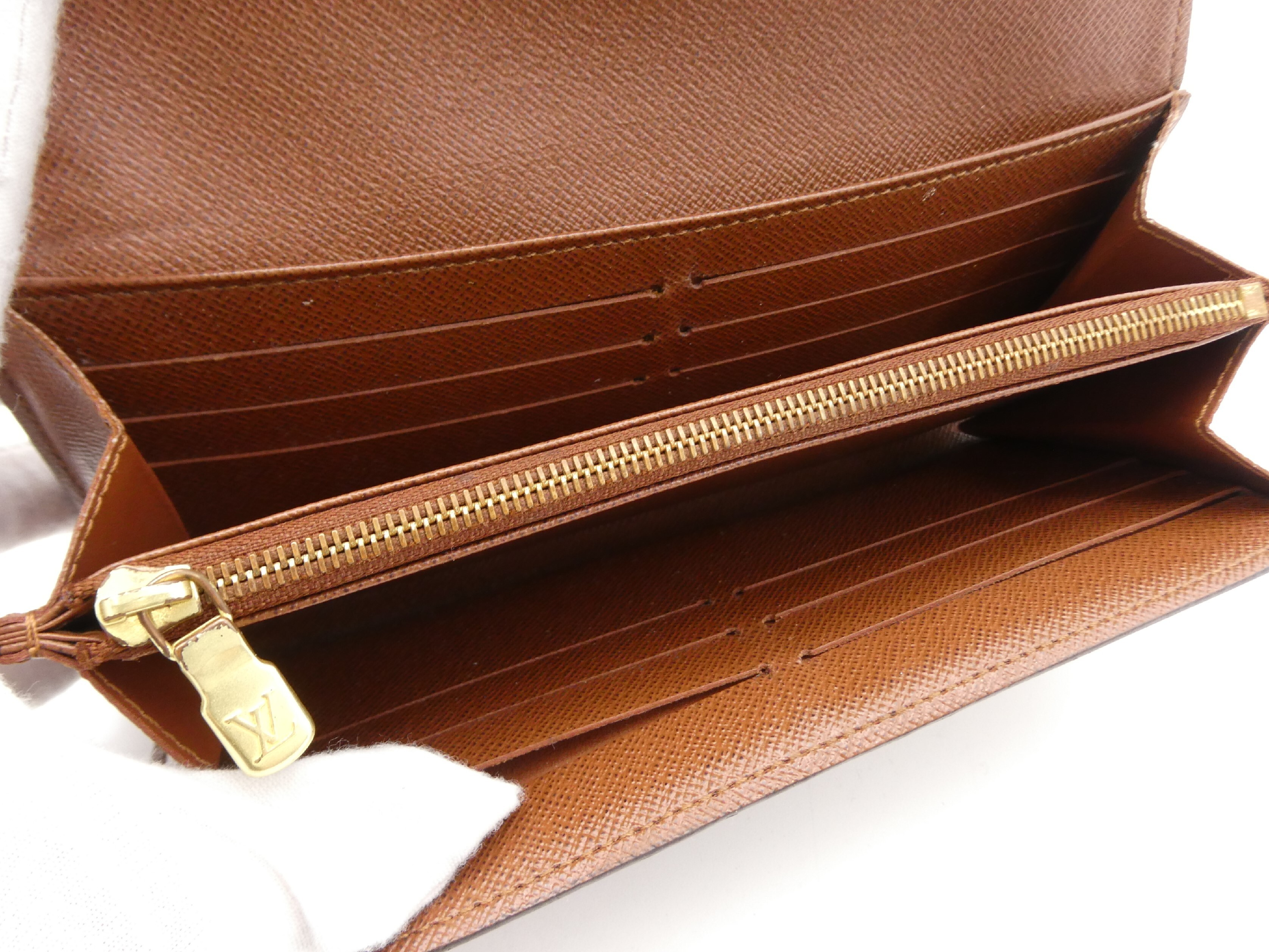 Monogram Portefeuille Sarah Wallet — view 6