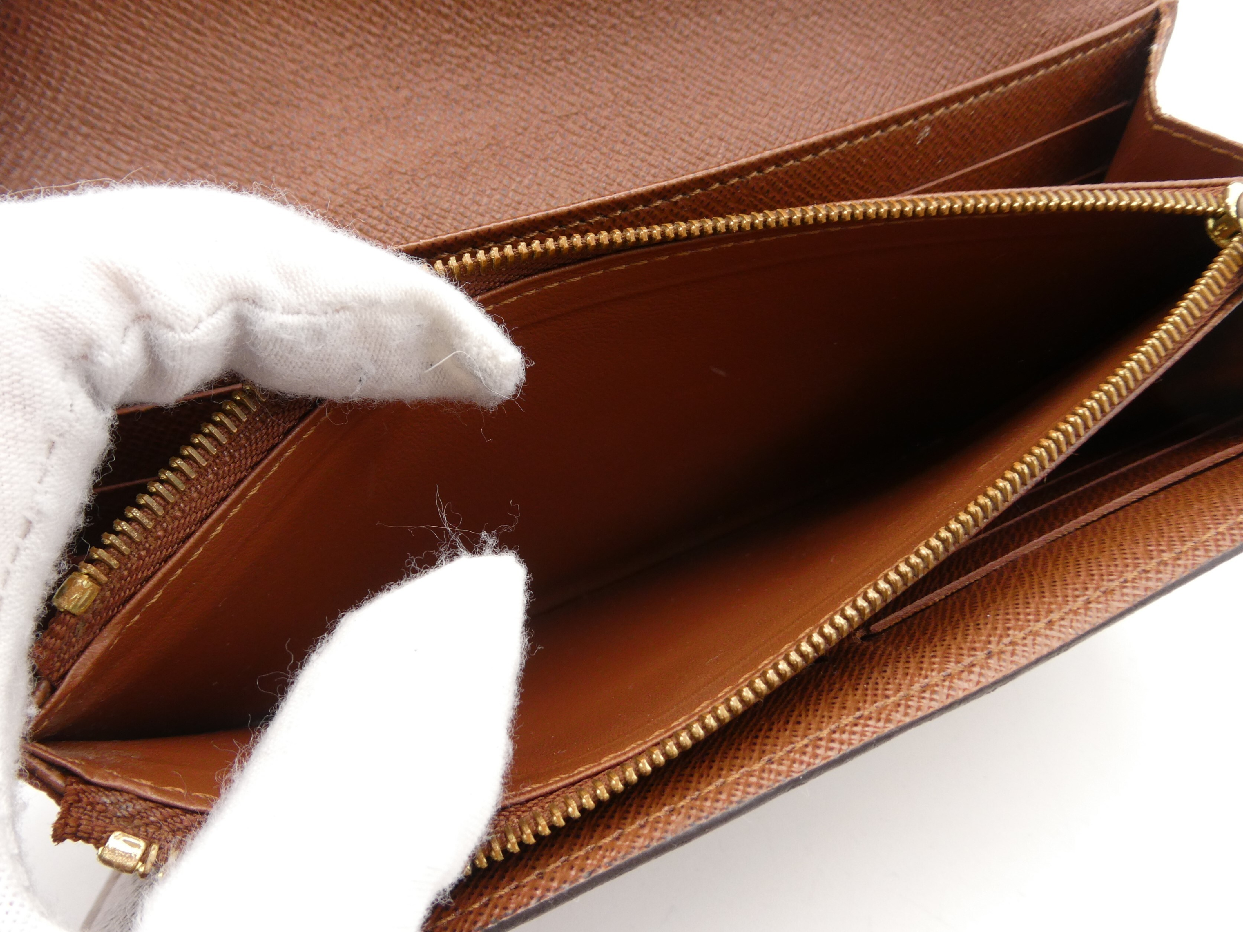 Monogram Portefeuille Sarah Wallet — view 7