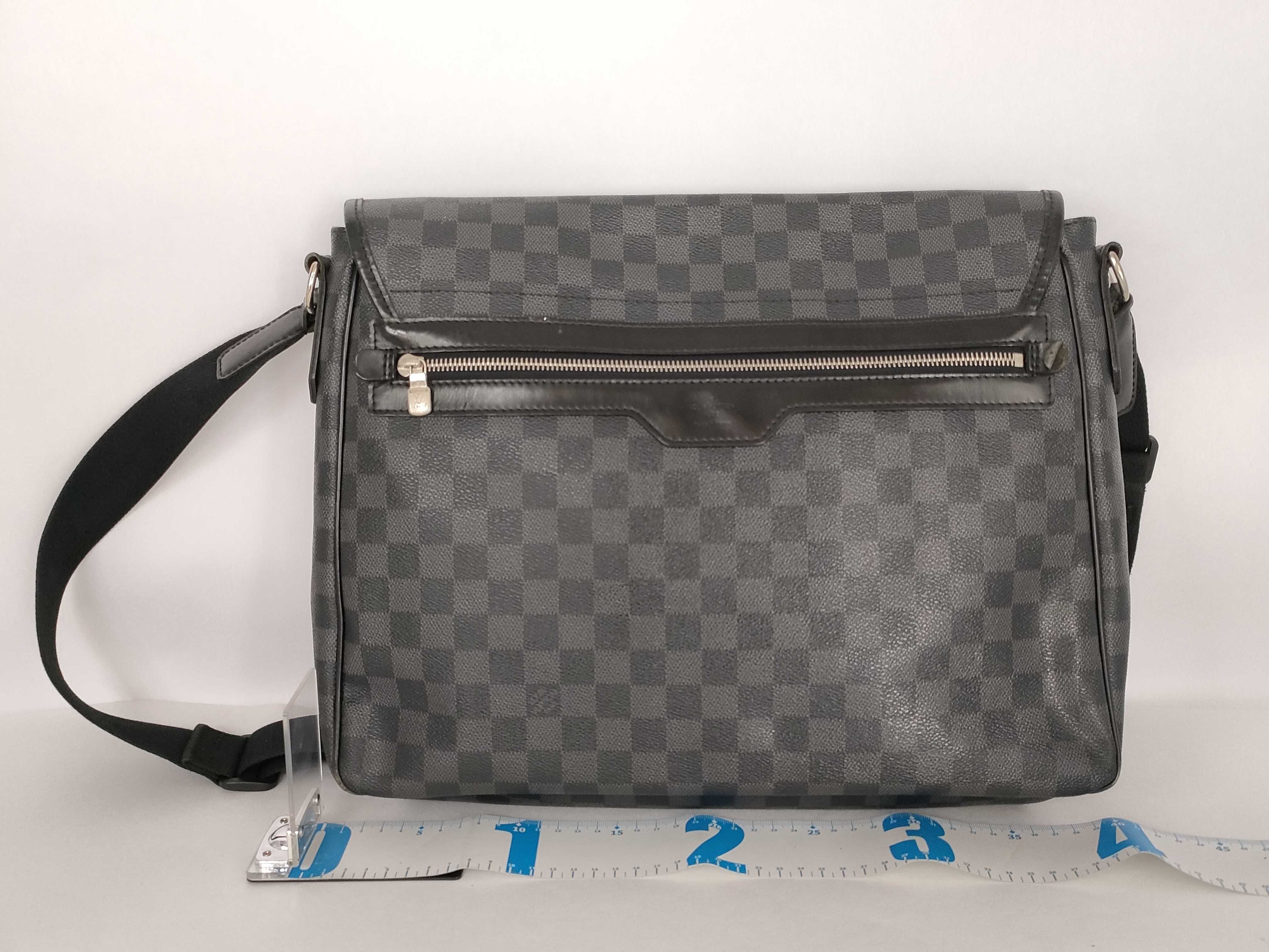 Damier Graphite Shoulder Bag, Black — view 2