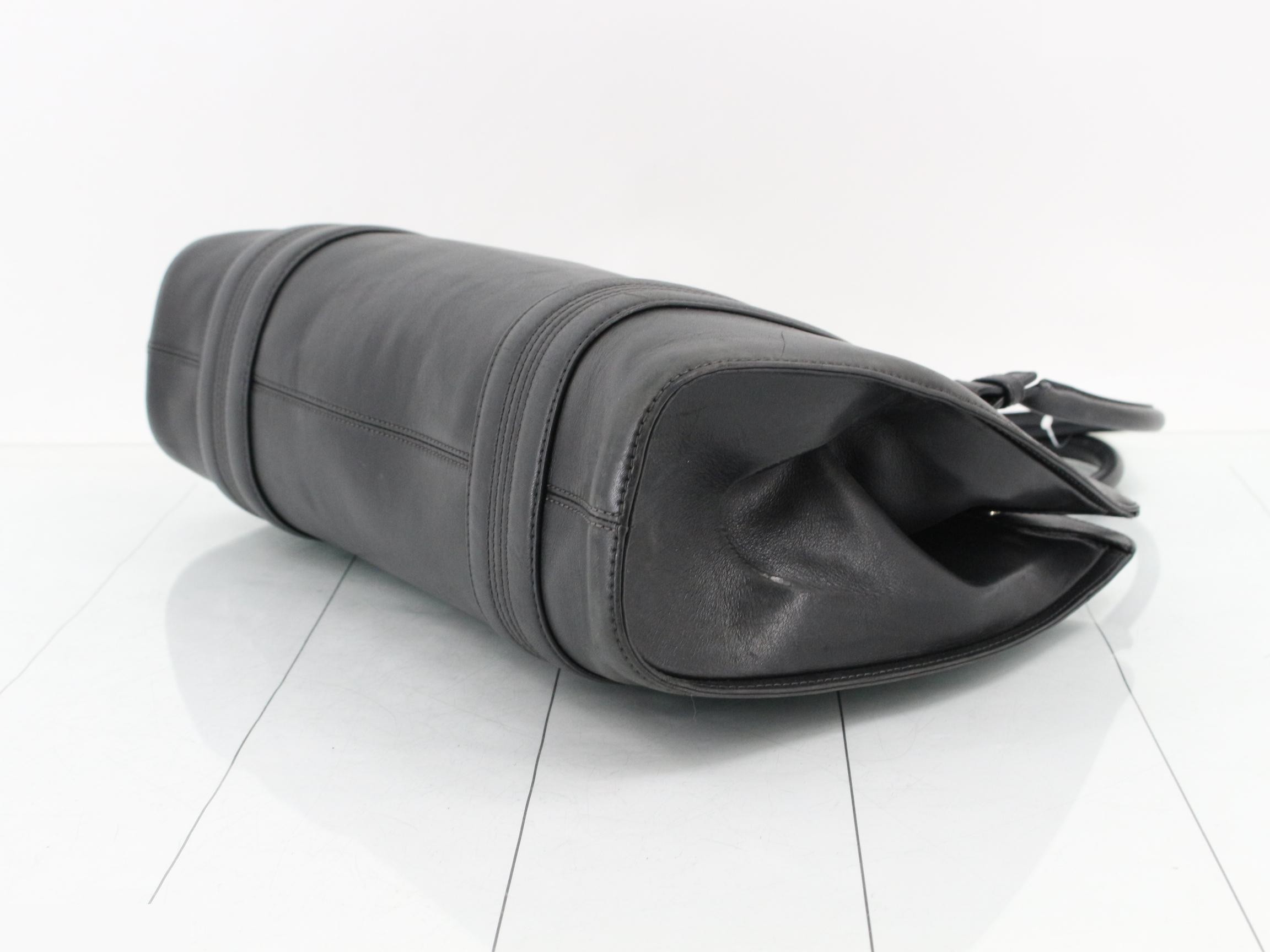 Other lines: Bags & Tote Bags - Camosio Anagram - Black — view 6