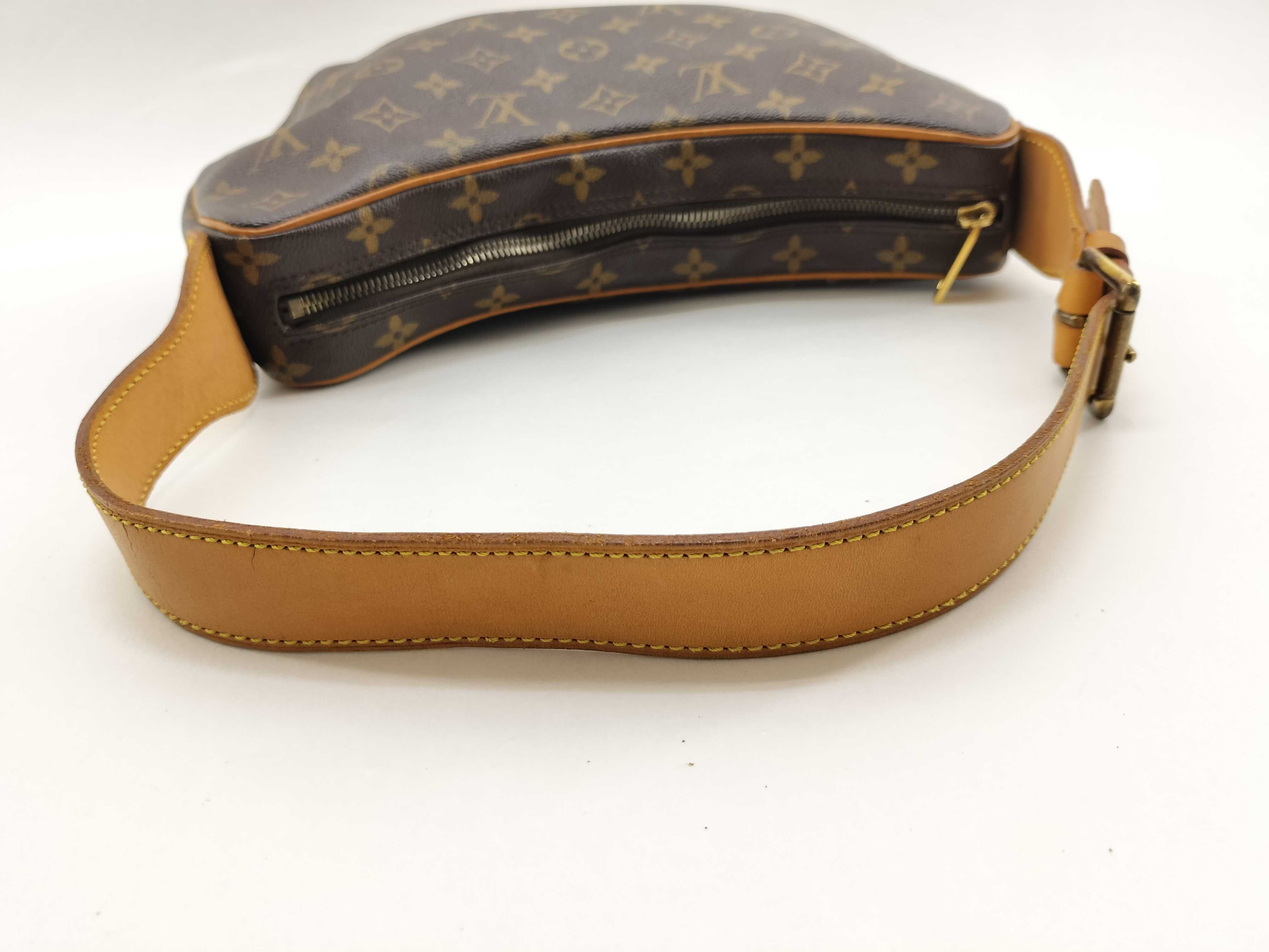 Monogram Croissant Shoulder Bag — view 10