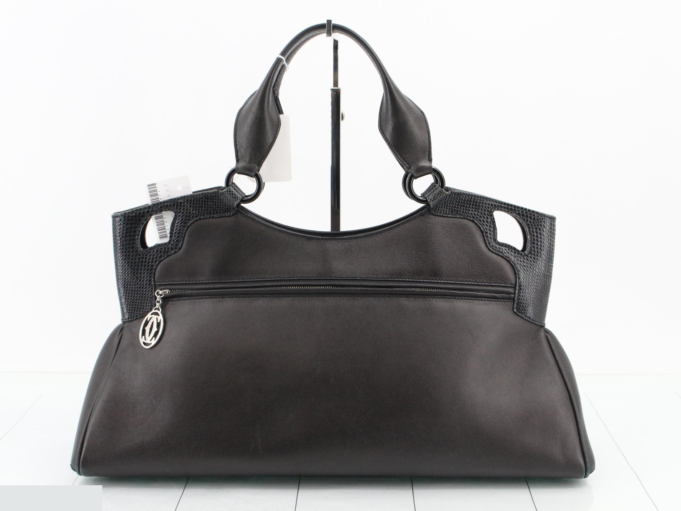 Marcello Leather Tote Bag — view 2