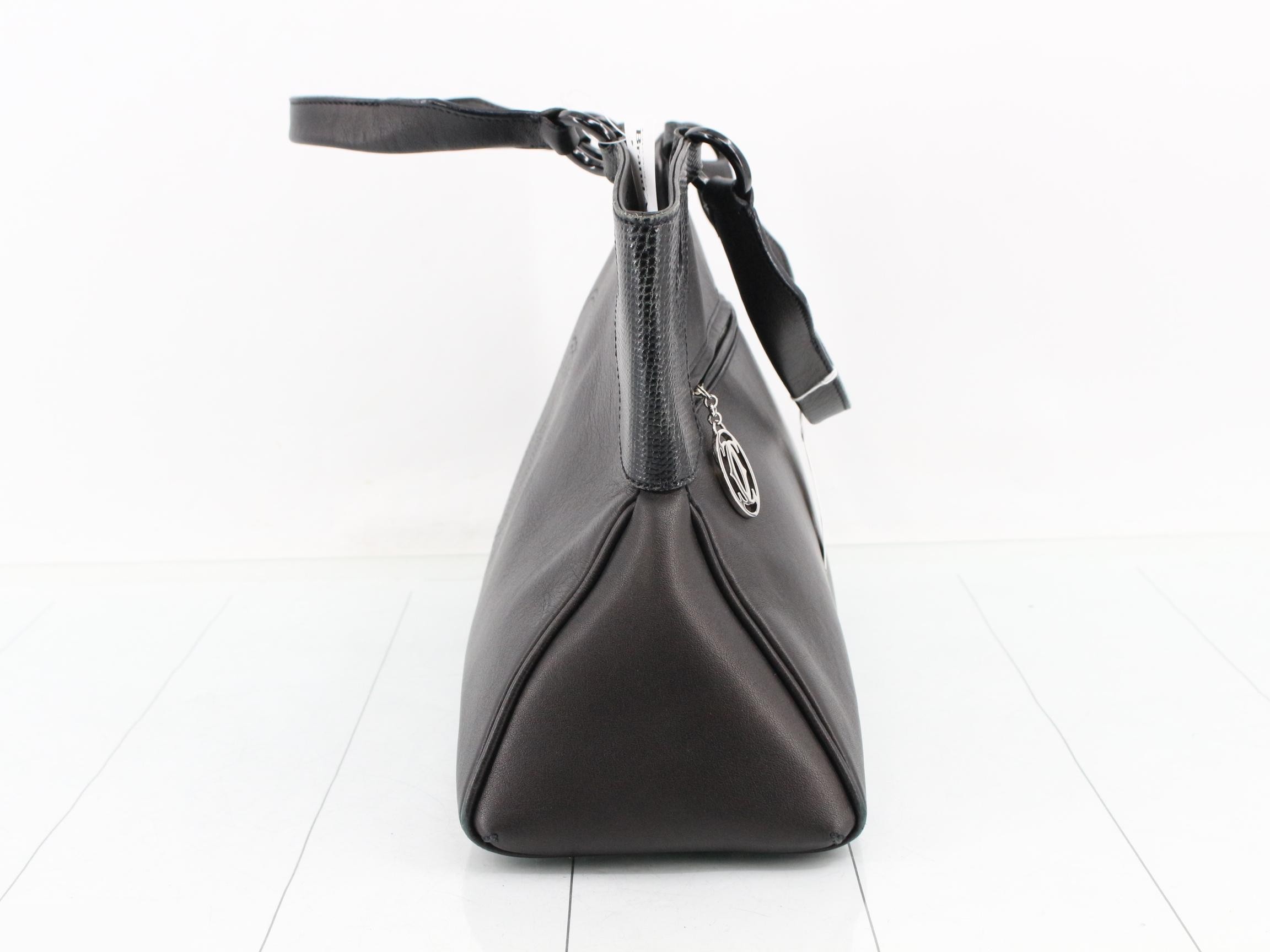 Marcello Leather Tote Bag — view 3