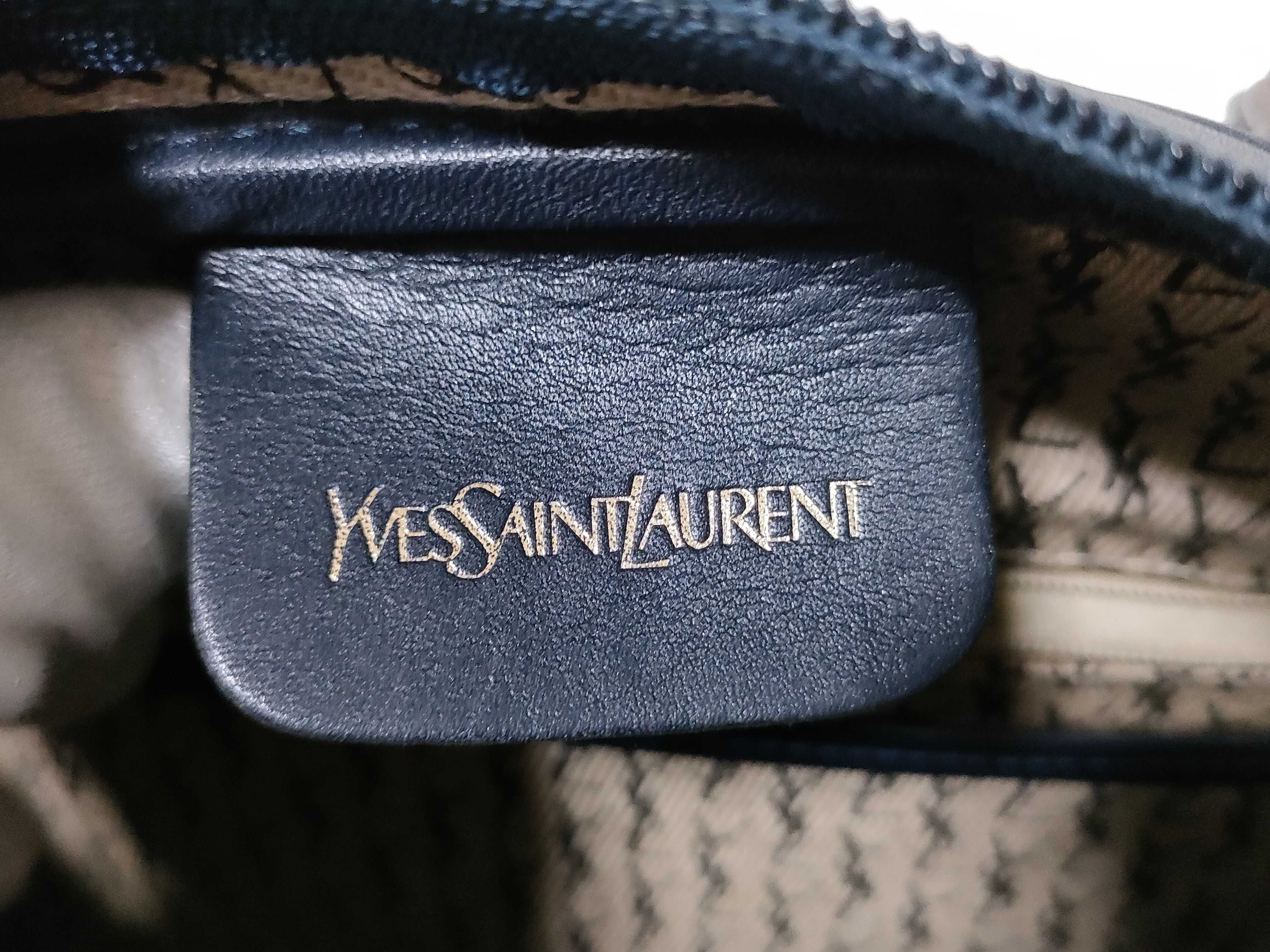 Leather Mini Boston Bag with Logo — view 12