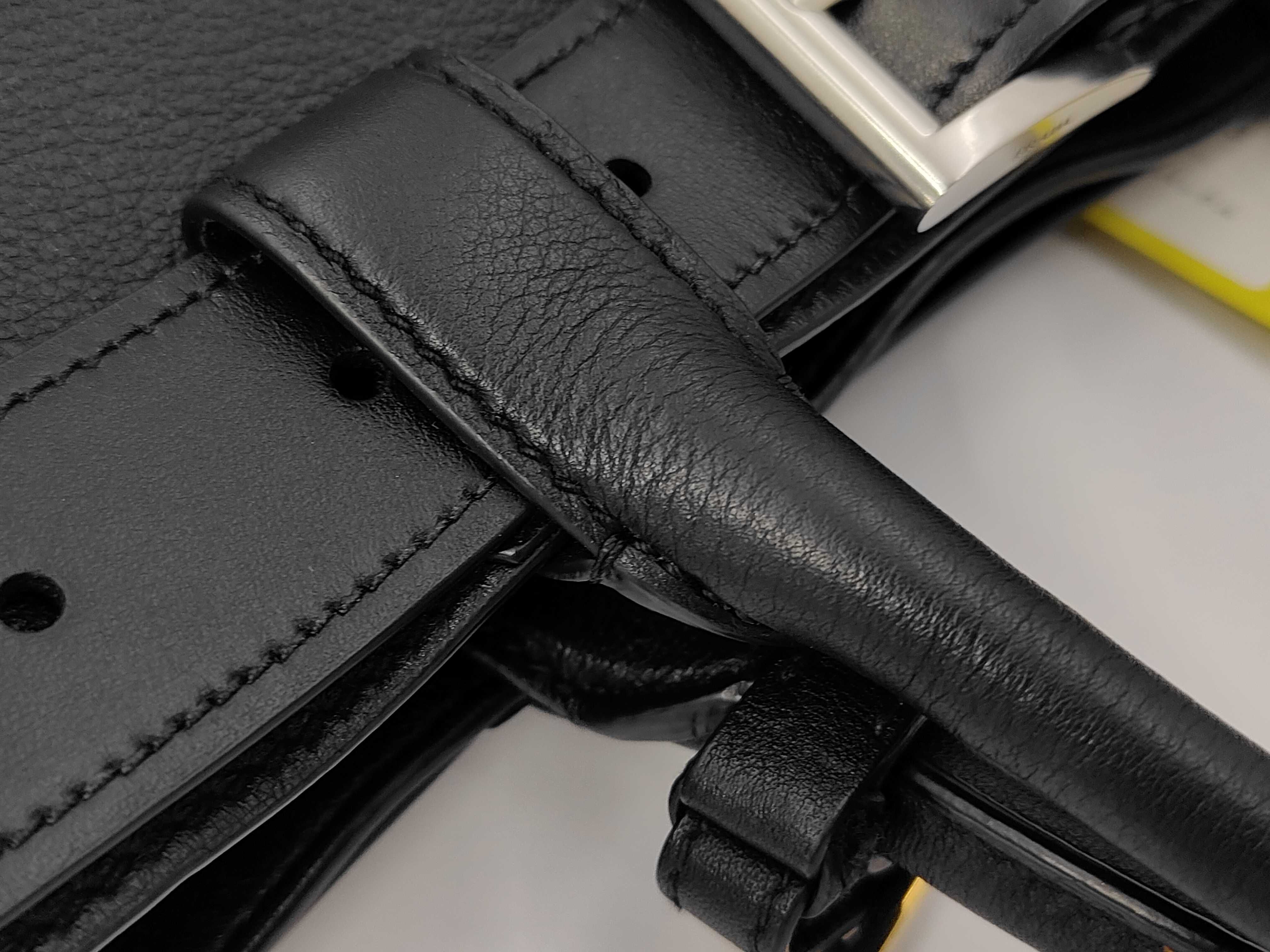 Belted Buckle Tote Bag — view 7