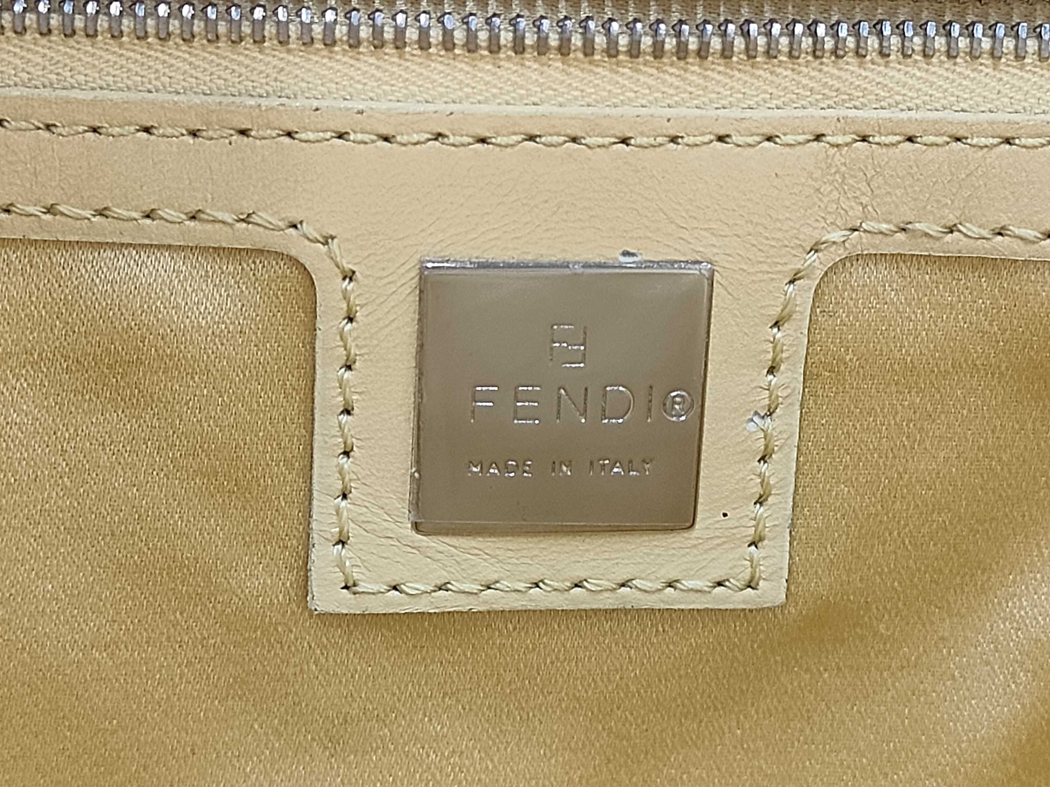 FF logo hardware leather handbag — view 7