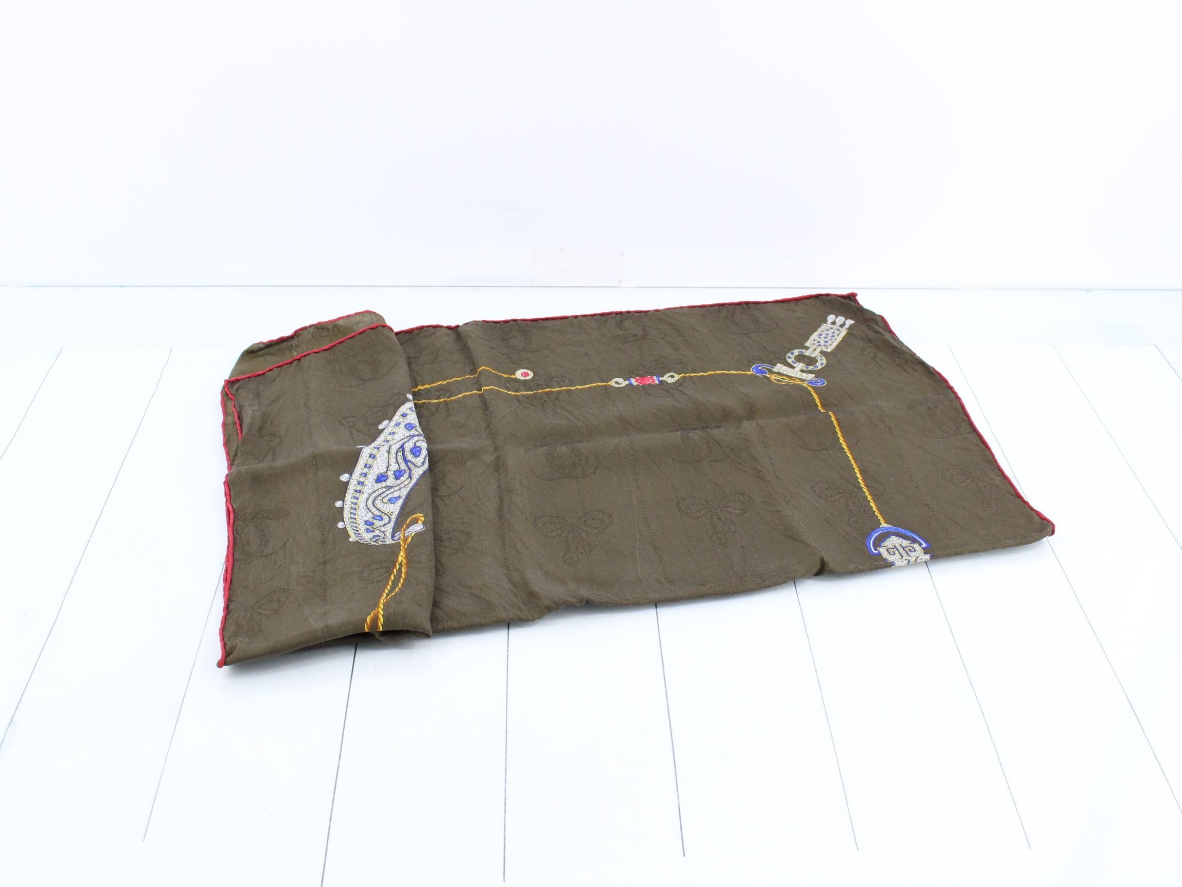 scarf, vintage, with box. — view 3