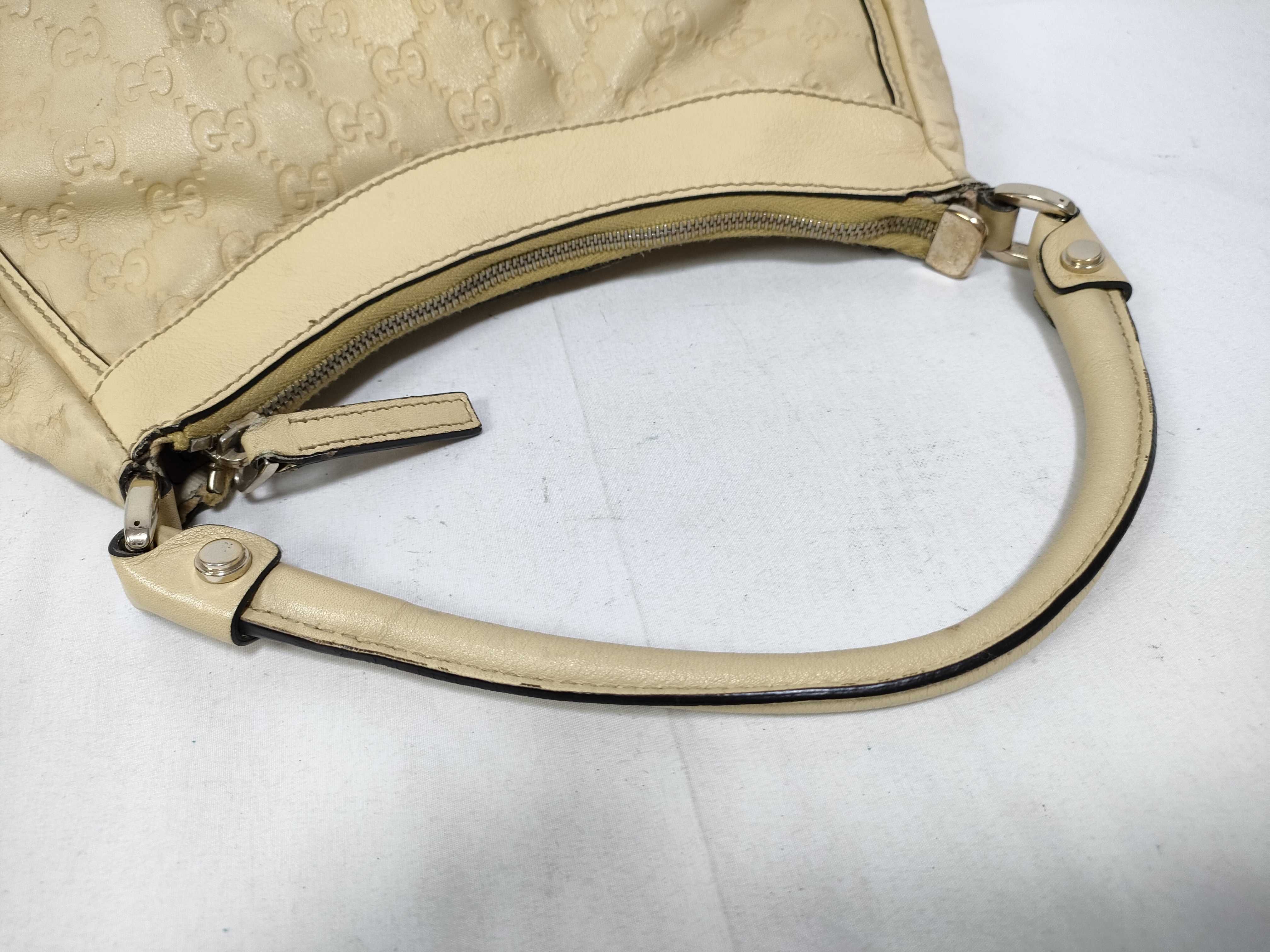 Yellow Leather D-Buckle Wrist Bag (Handbag) — view 11