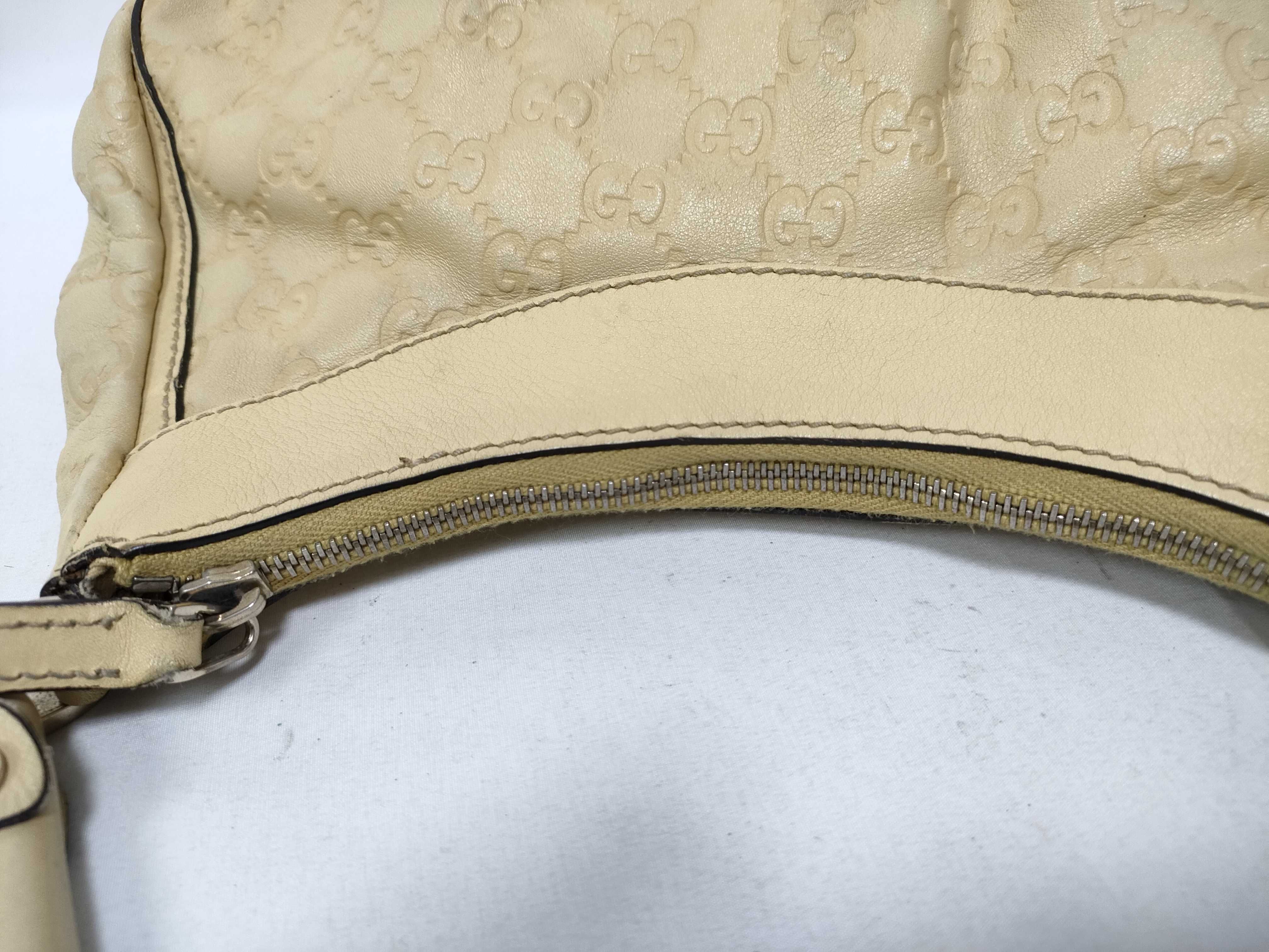 Yellow Leather D-Buckle Wrist Bag (Handbag) — view 13