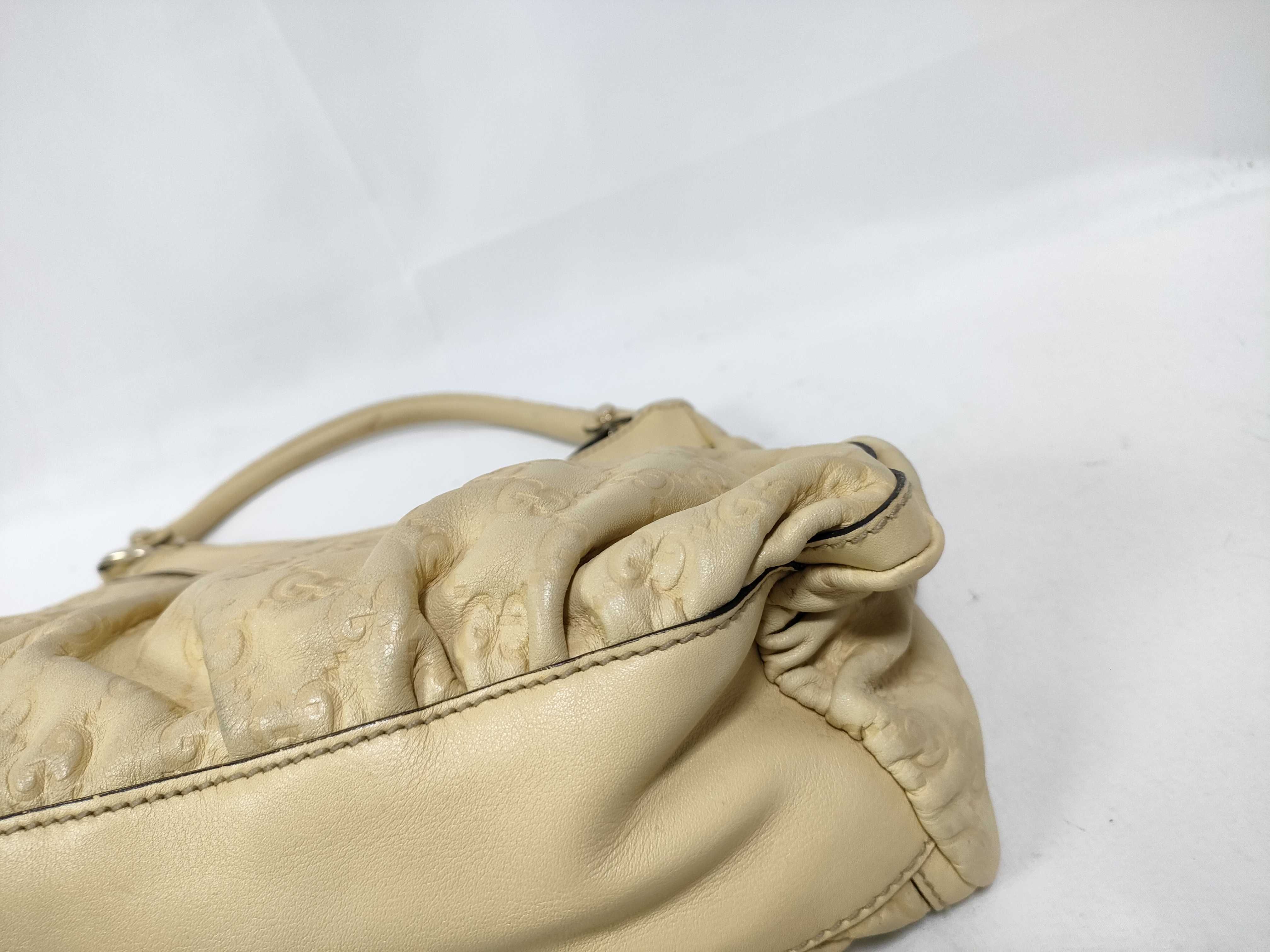 Yellow Leather D-Buckle Wrist Bag (Handbag) — view 4