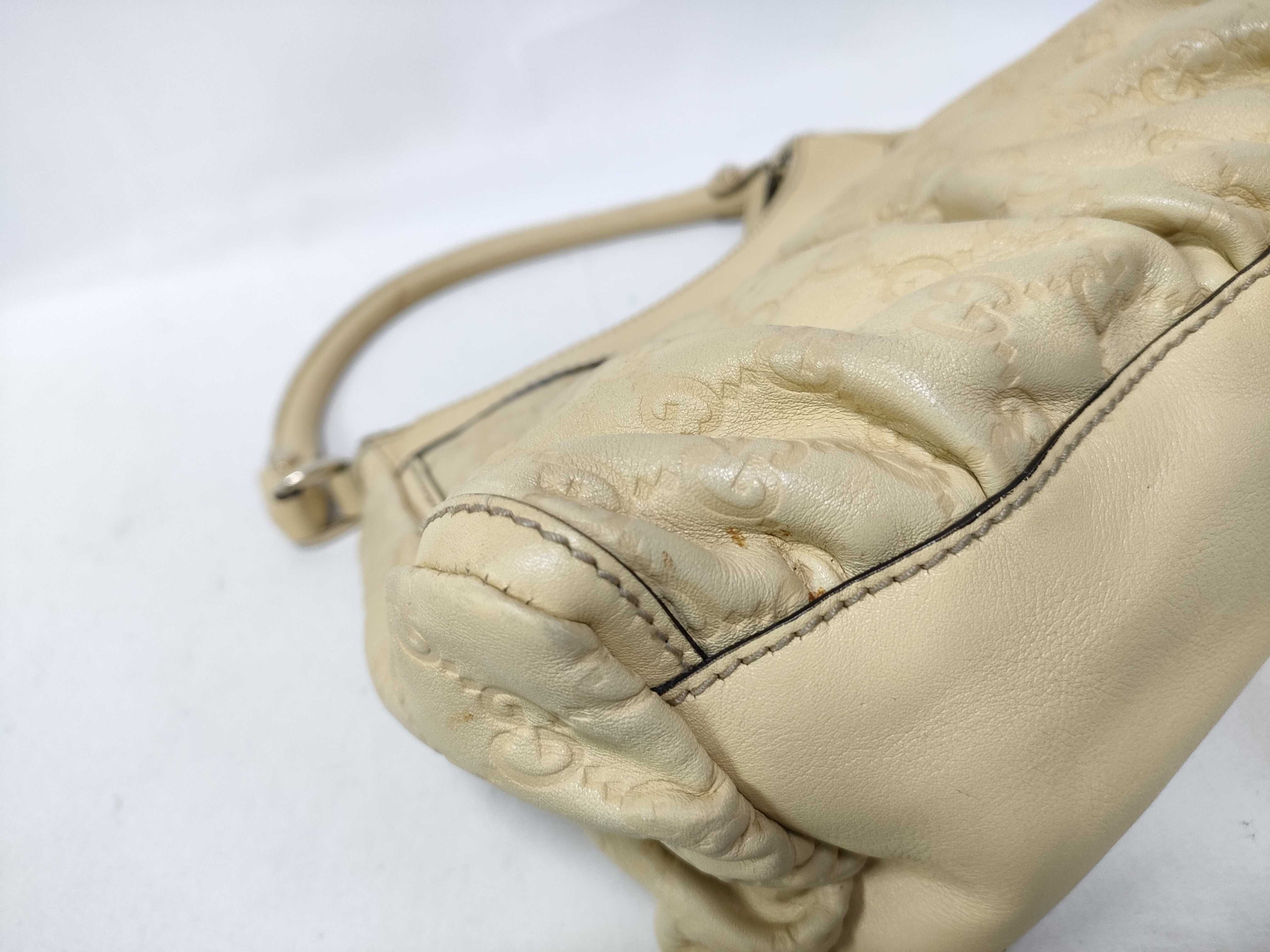 Yellow Leather D-Buckle Wrist Bag (Handbag) — view 6