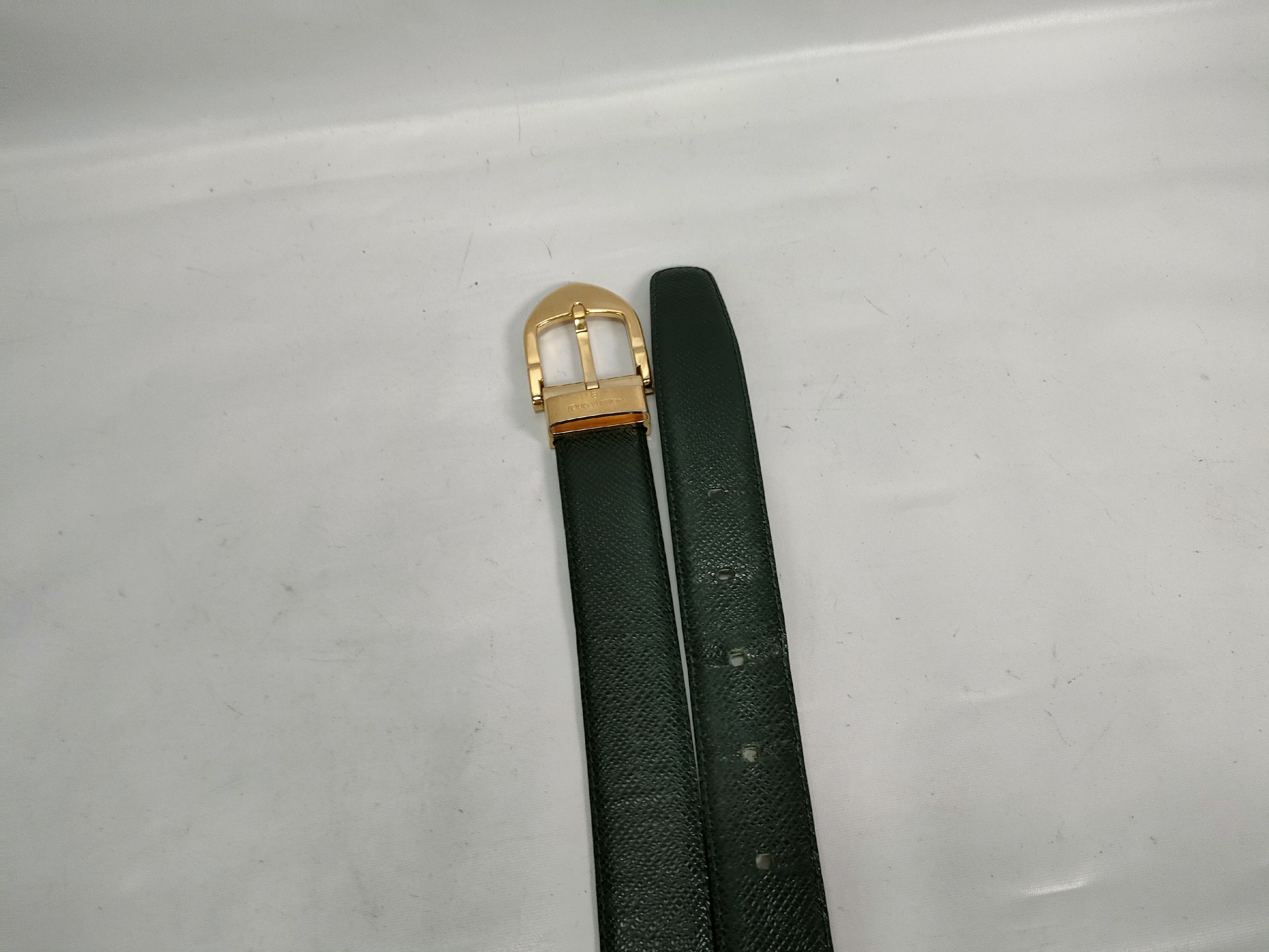 Damier/Leather Belt Set Belt — view 4