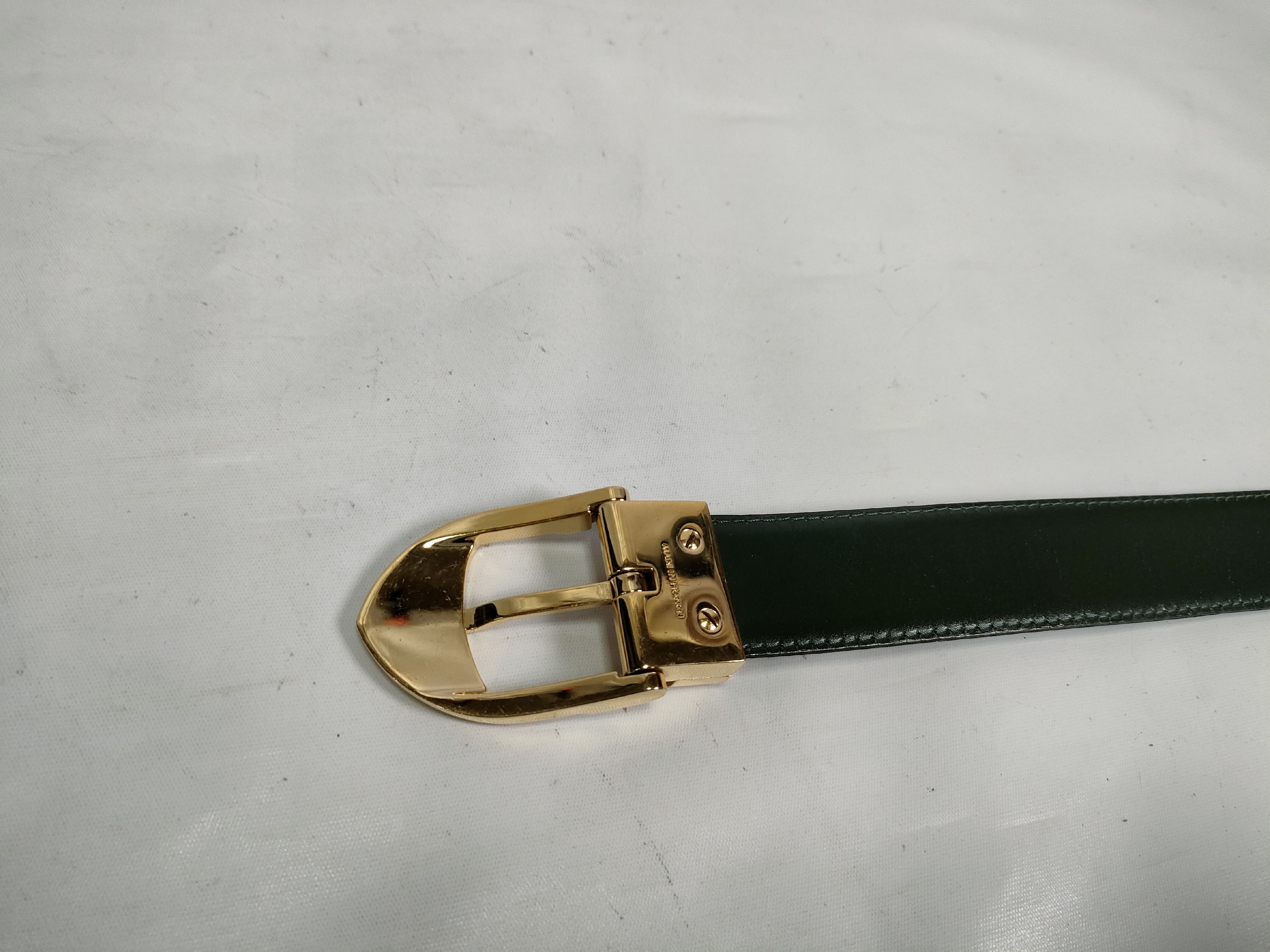 Damier/Leather Belt Set Belt — view 9