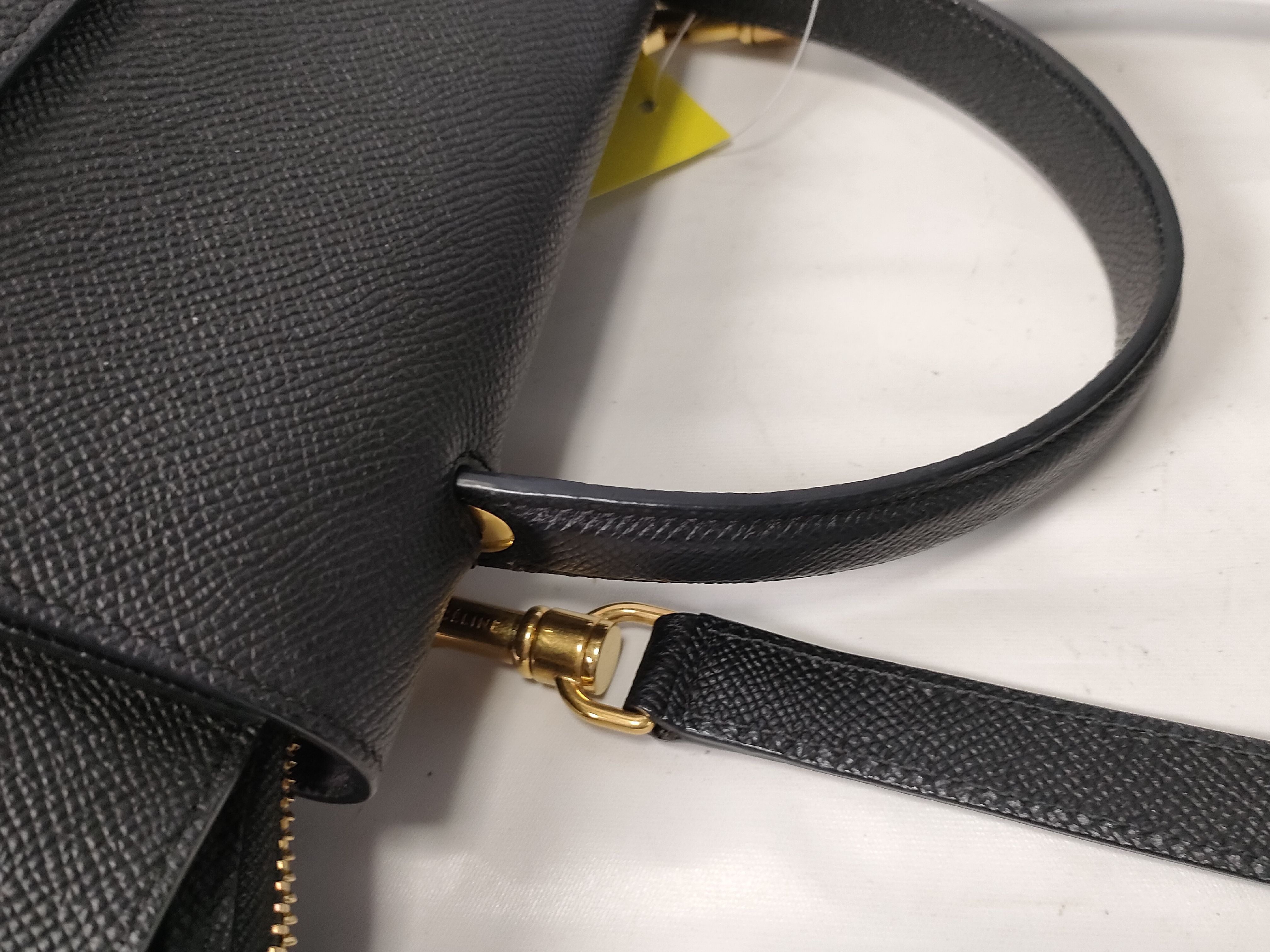 dark gray shoulder bag — view 6