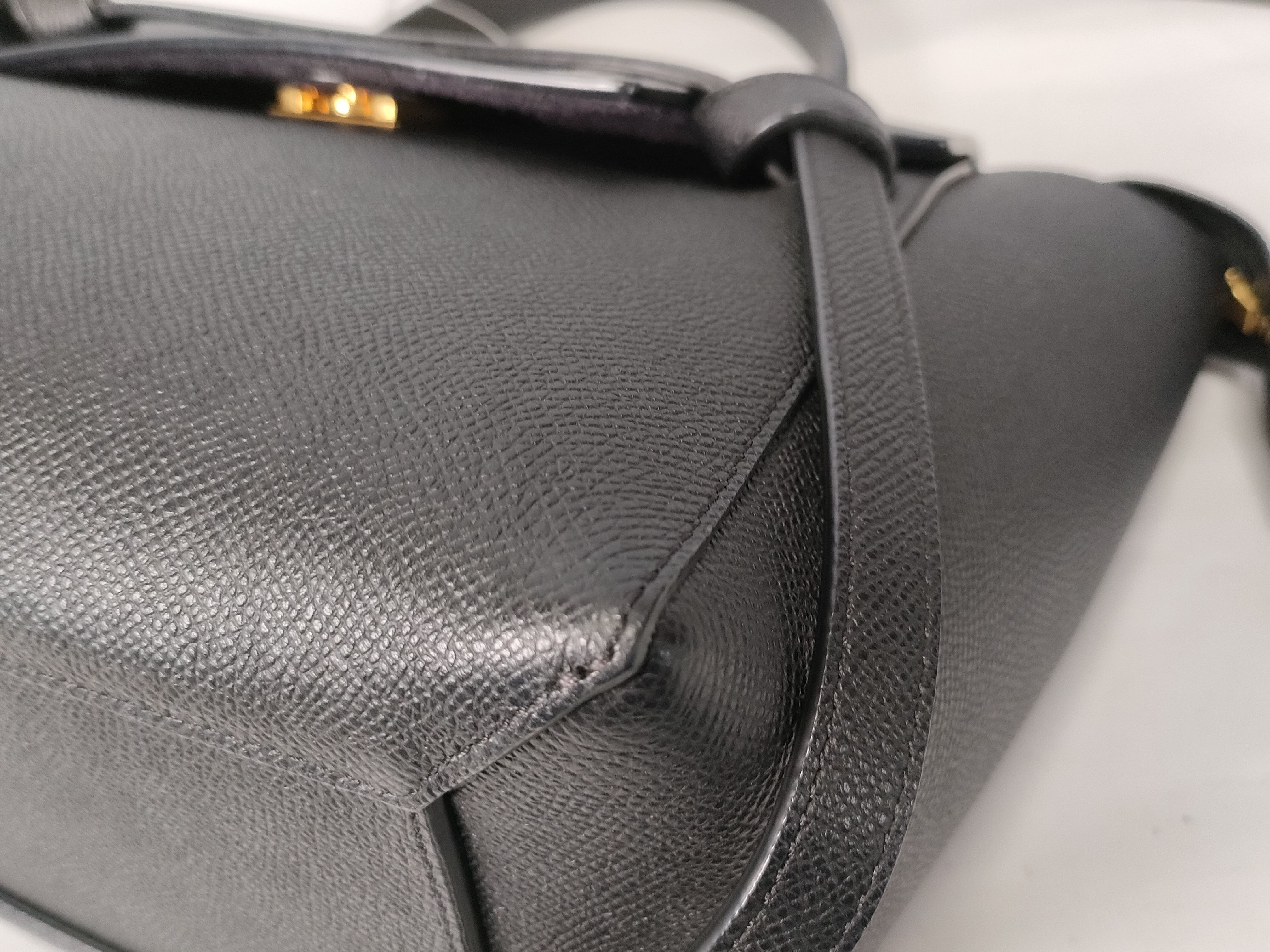 dark gray shoulder bag — view 7