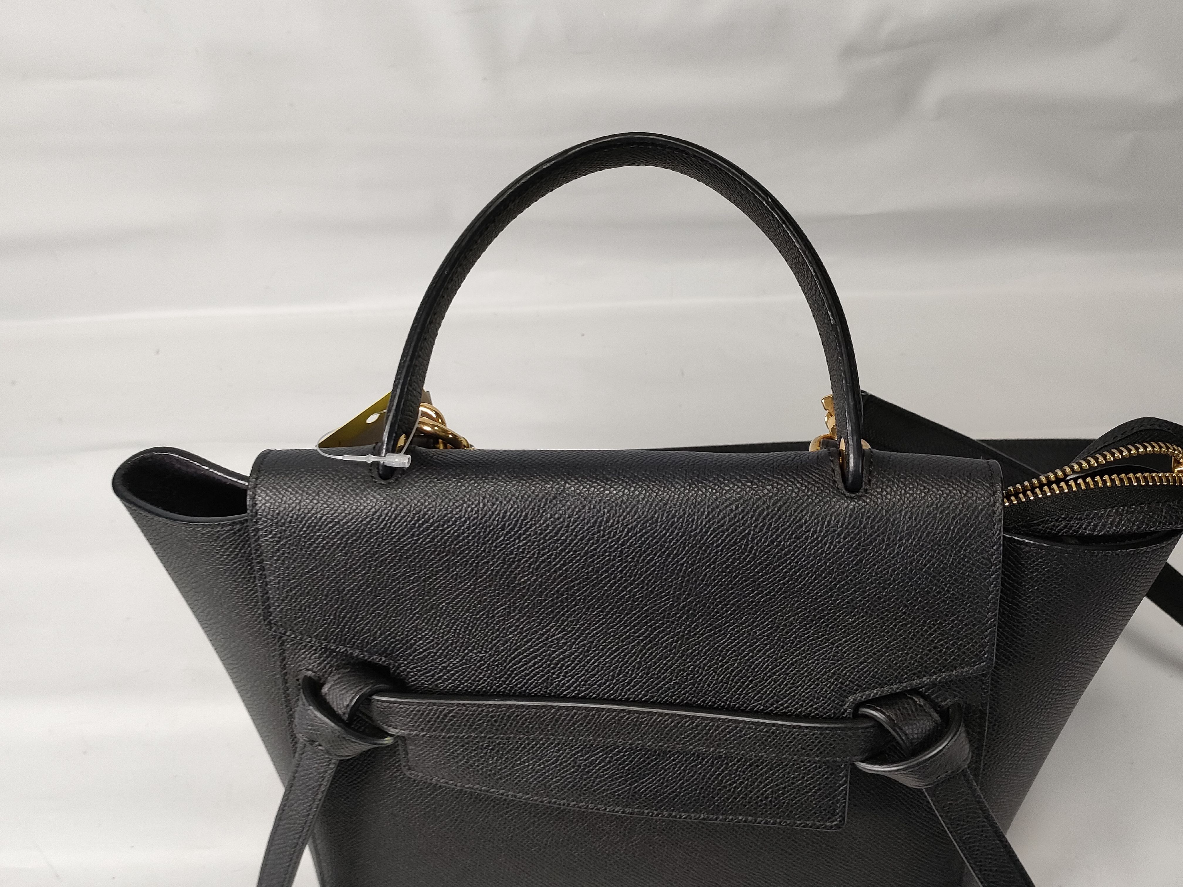 dark gray shoulder bag — view 9