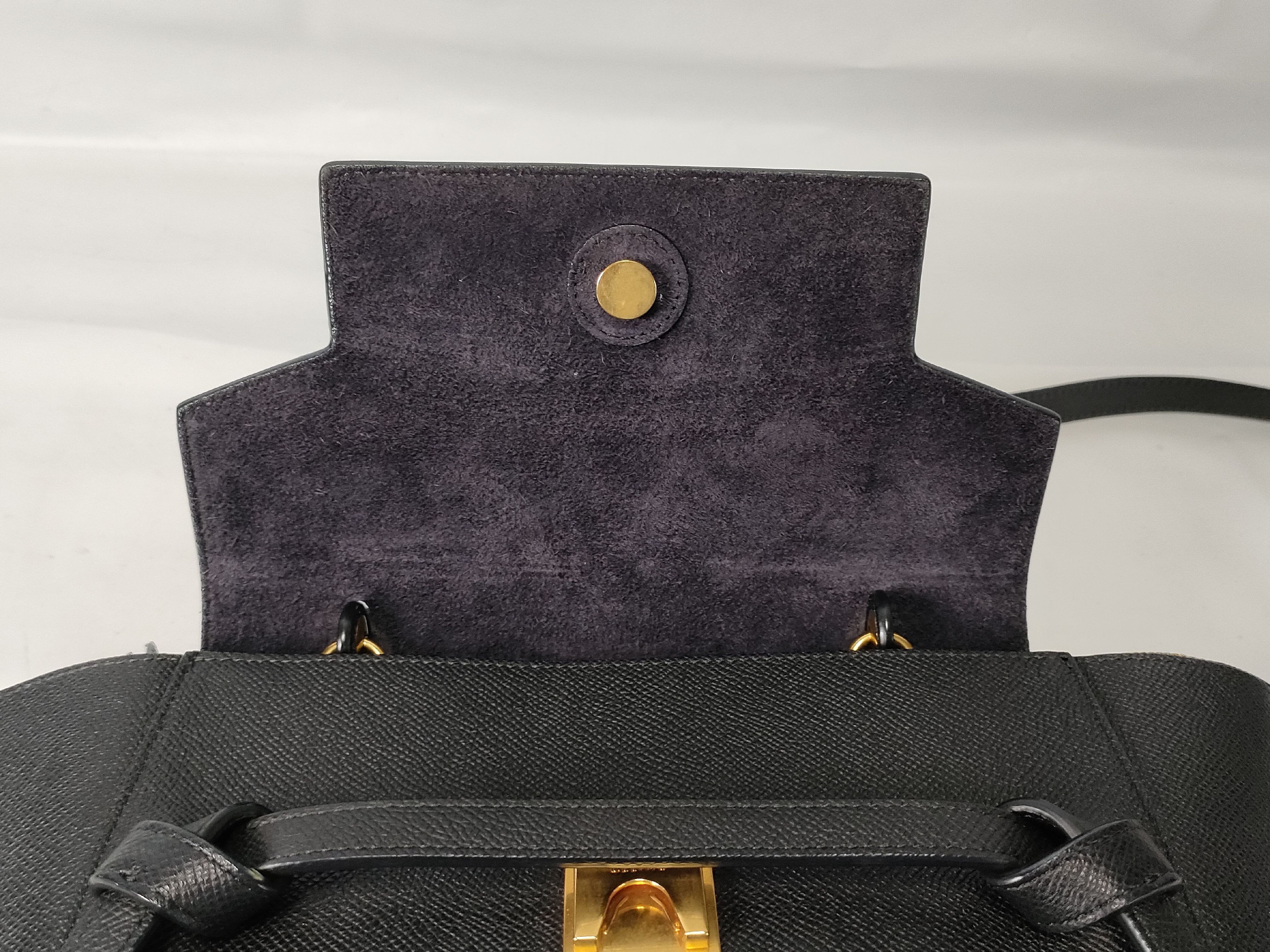 dark gray shoulder bag — view 10