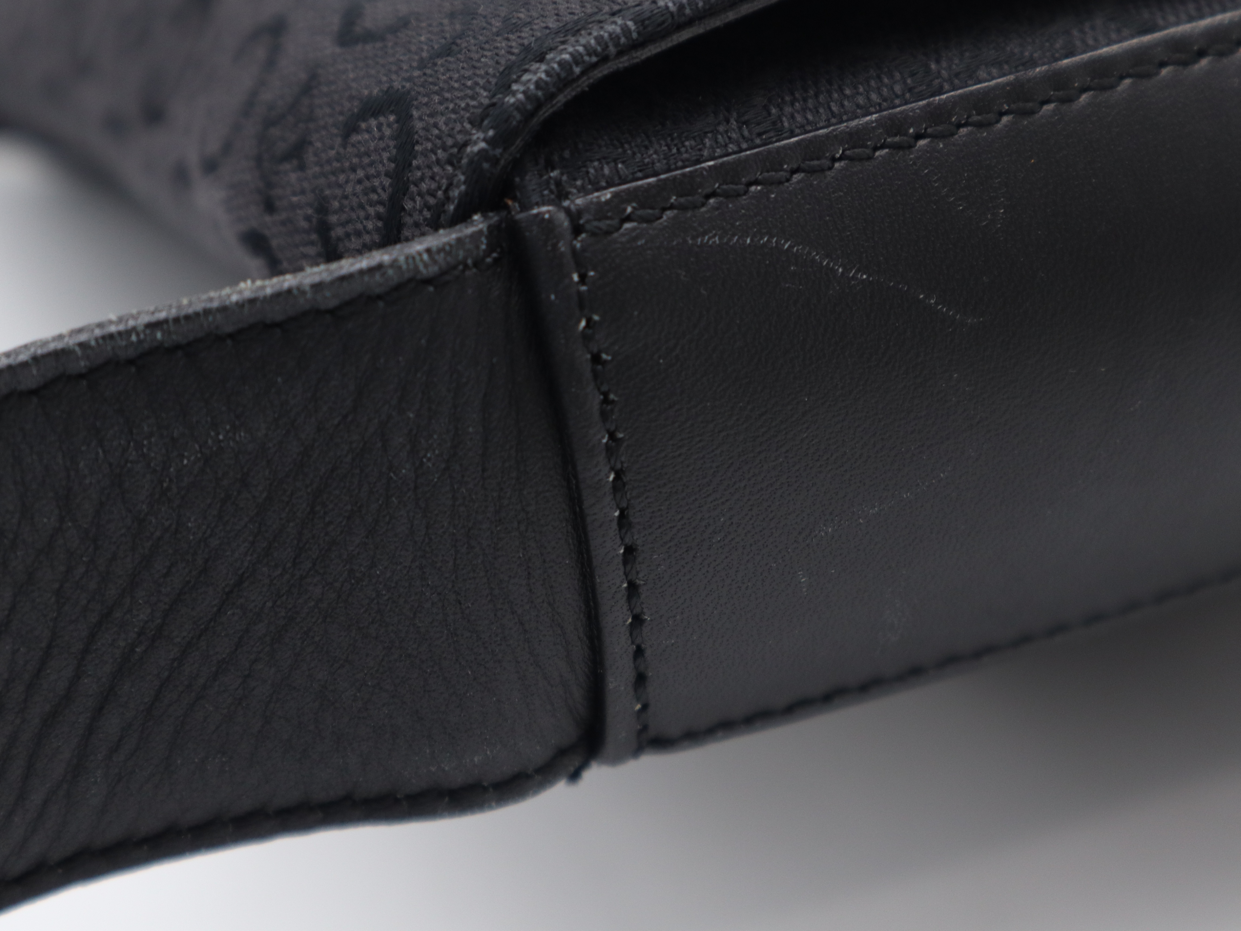 C Macadam Black Shoulder Bag — view 8