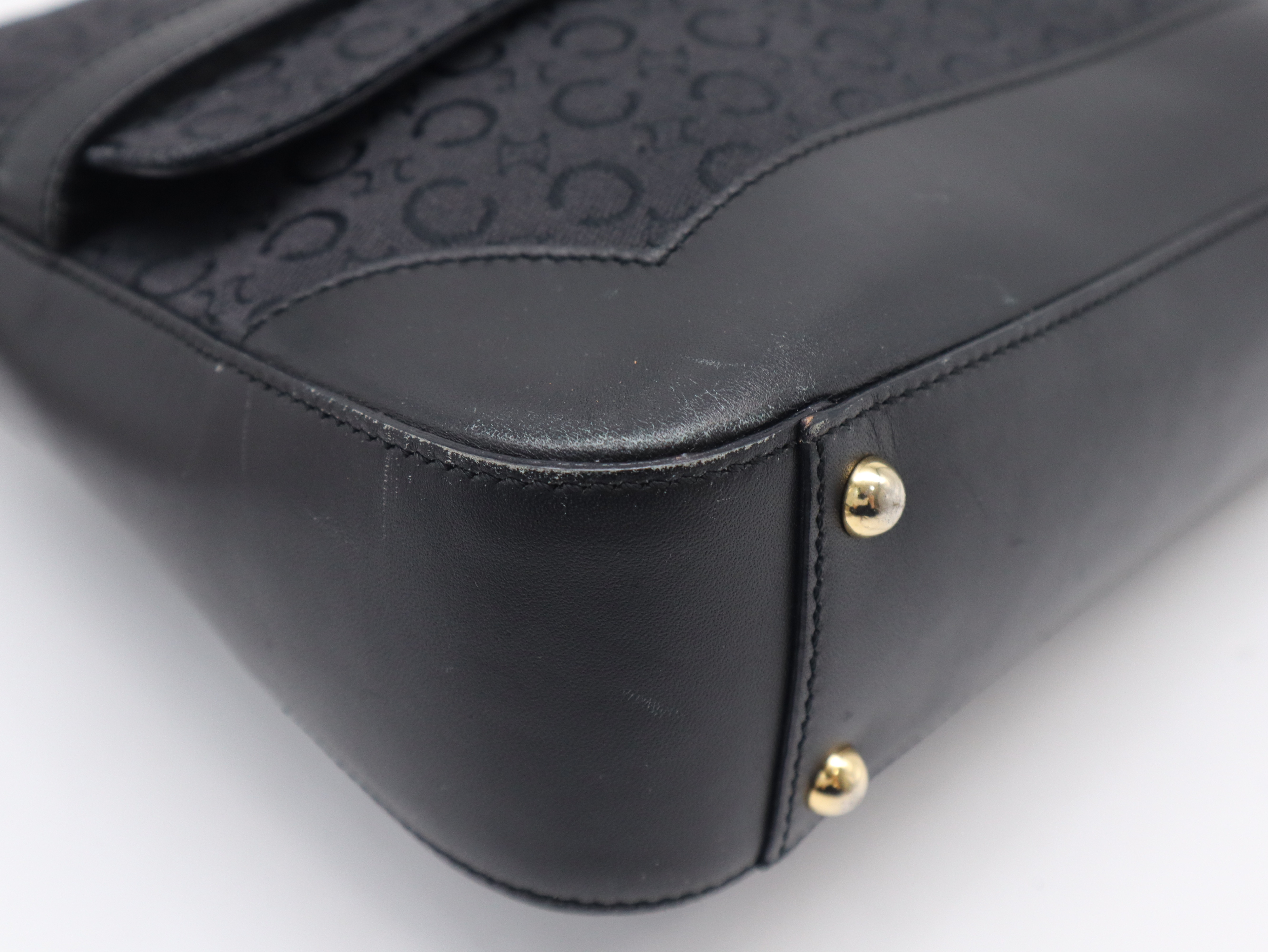 C Macadam Black Shoulder Bag — view 9