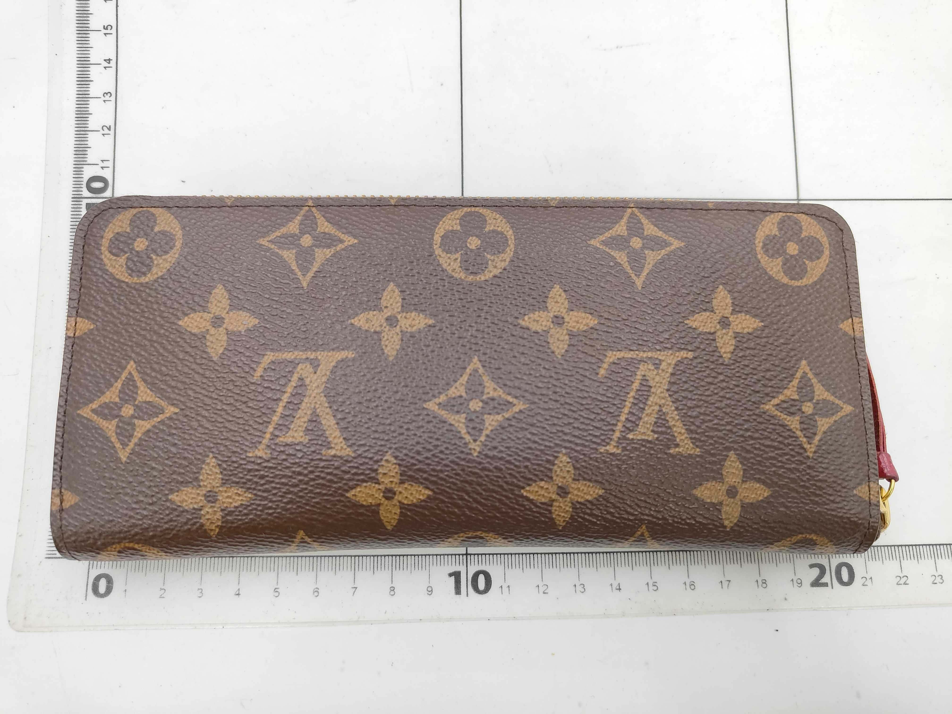 Monogram Portefeuille Clemence Fuchsia IC Chip Wallet — view 2