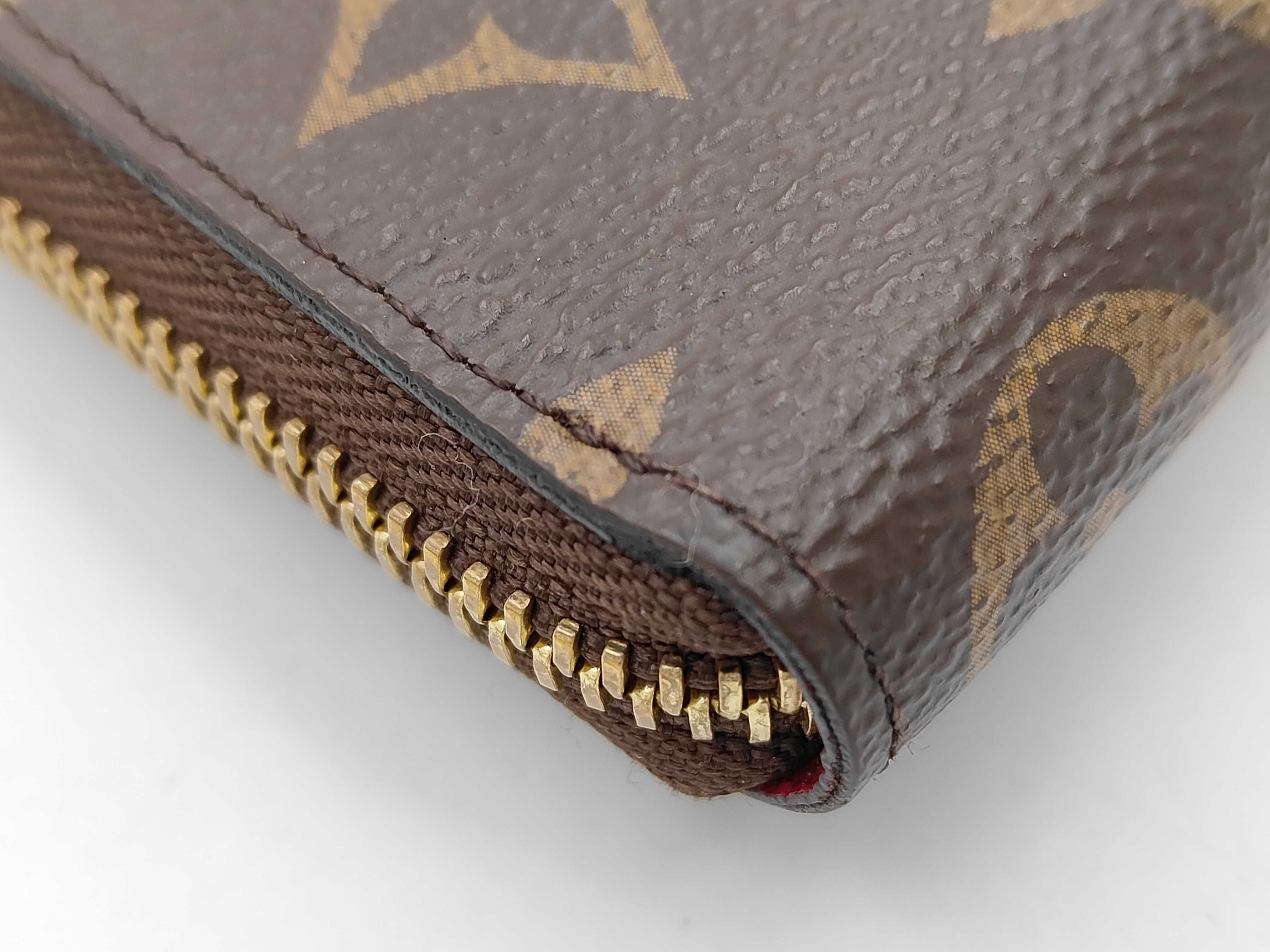 Monogram Portefeuille Clemence Fuchsia IC Chip Wallet — view 3