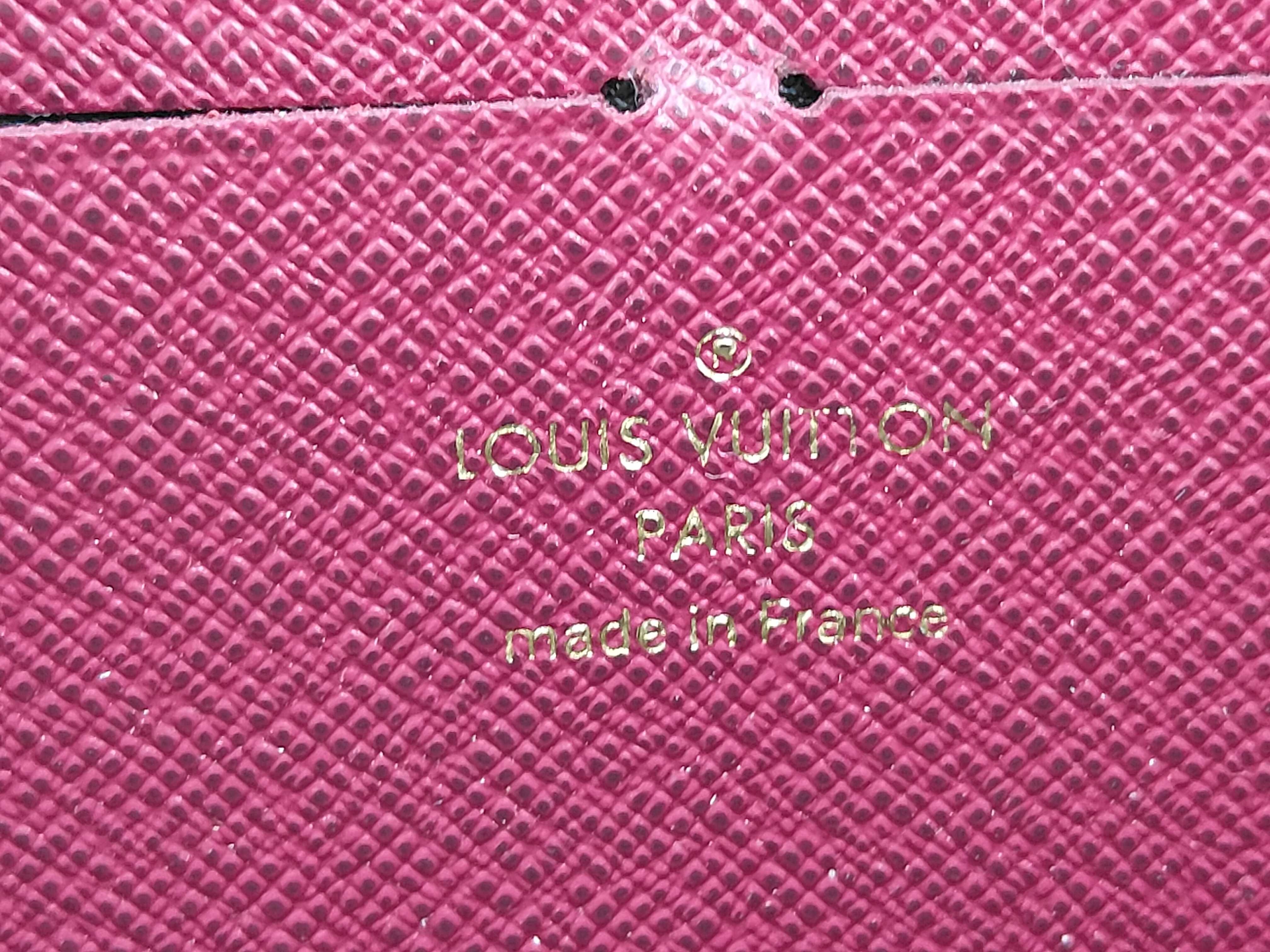 Monogram Portefeuille Clemence Fuchsia IC Chip Wallet — view 8