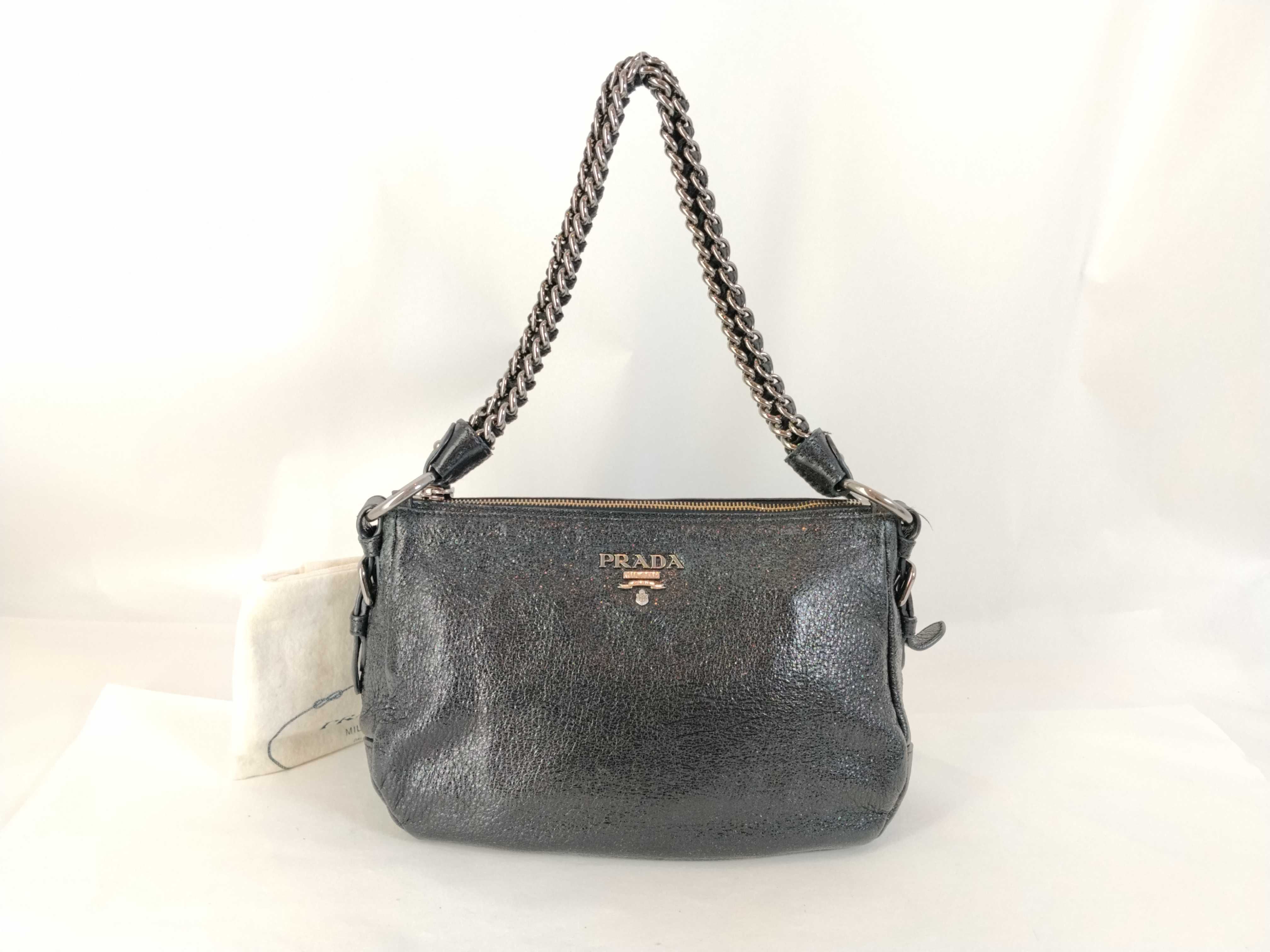 handbag, chain leather, black handbag