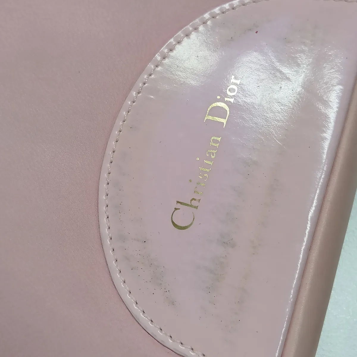 Maris Pearl Leather Shoulder Bag, Pink — view 11