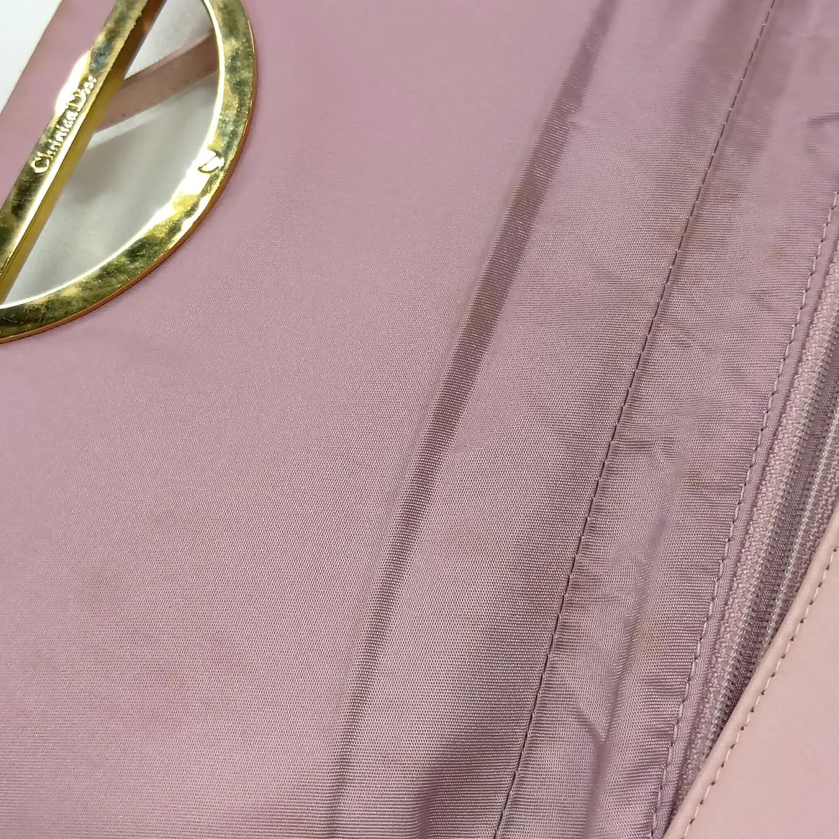 Maris Pearl Leather Shoulder Bag, Pink — view 9