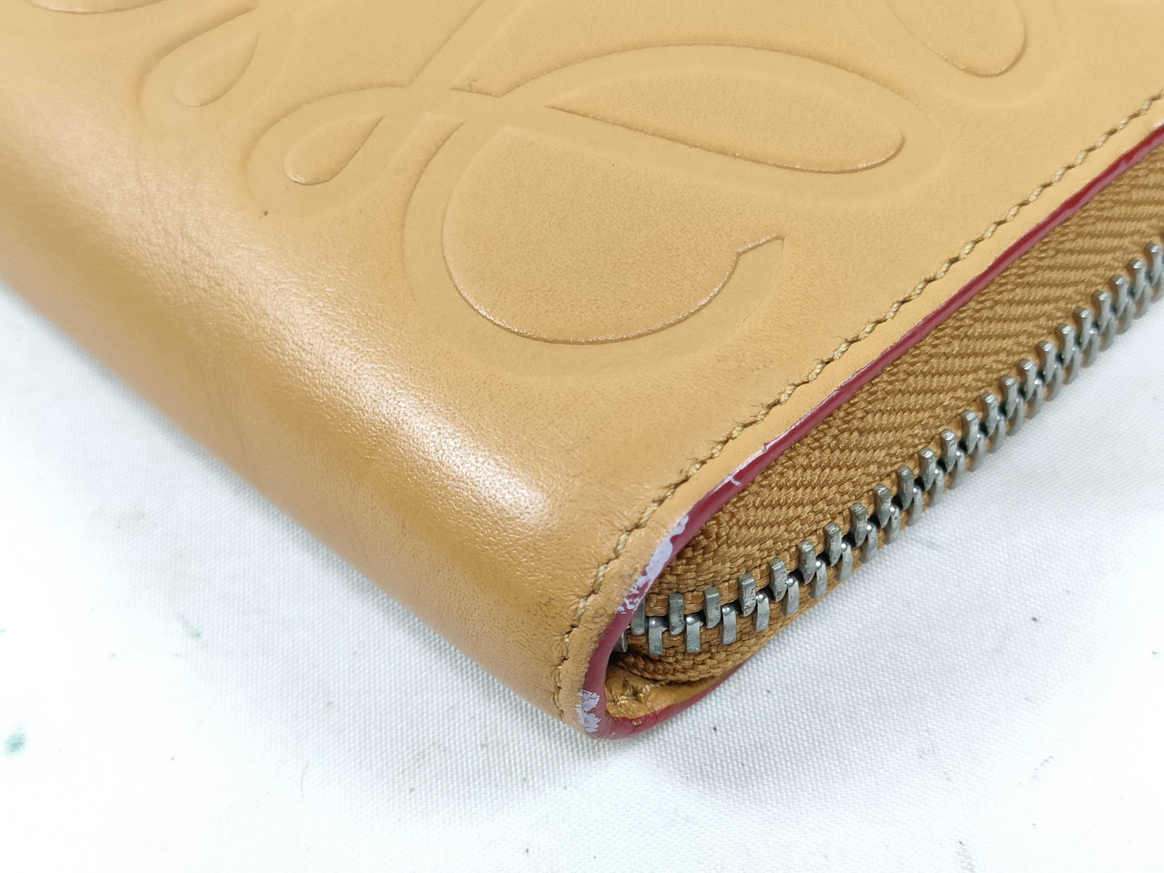 round zipper long wallet — view 4