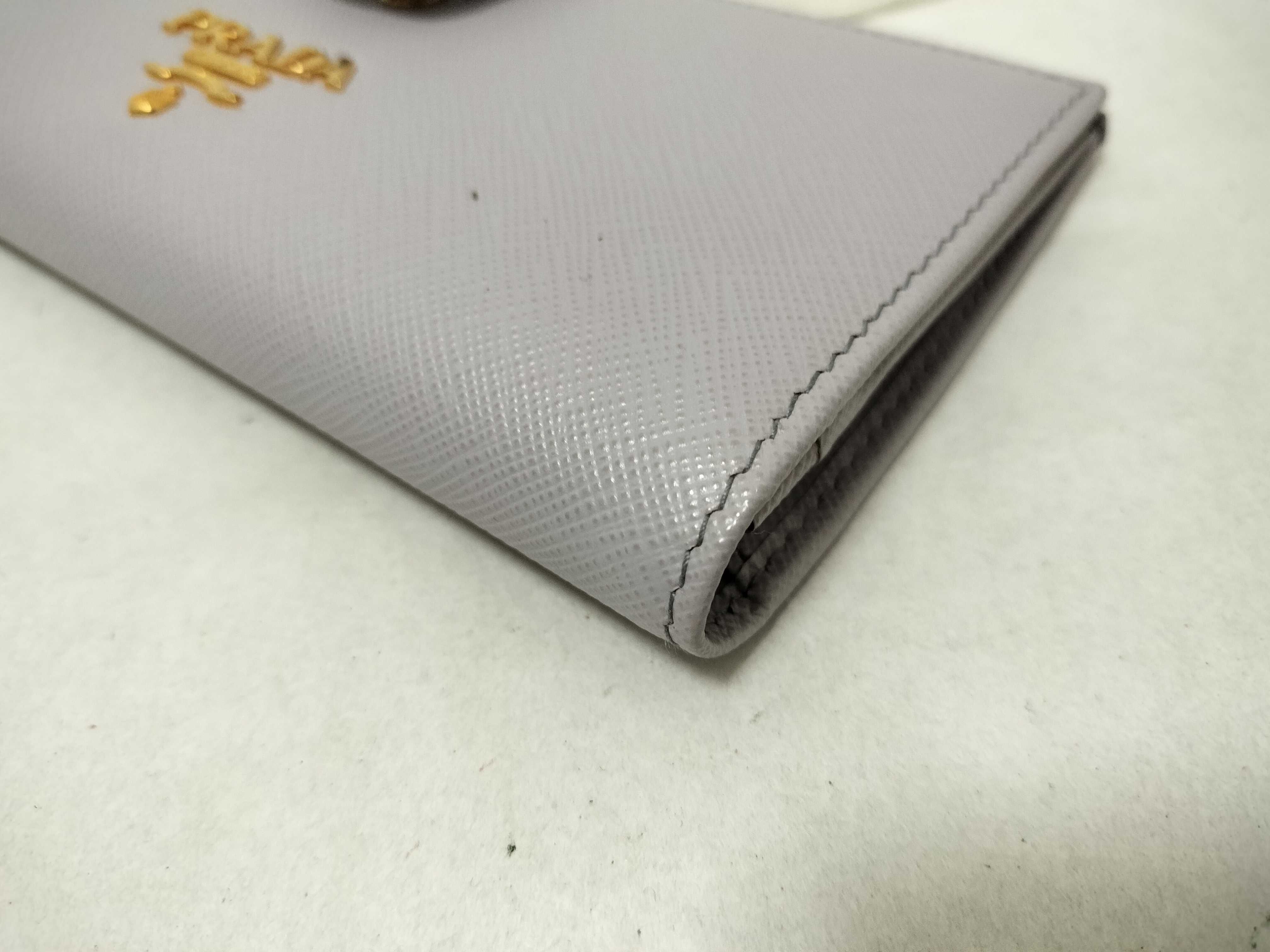 Saffiano 1MV025 Leather Long Wallet — view 4