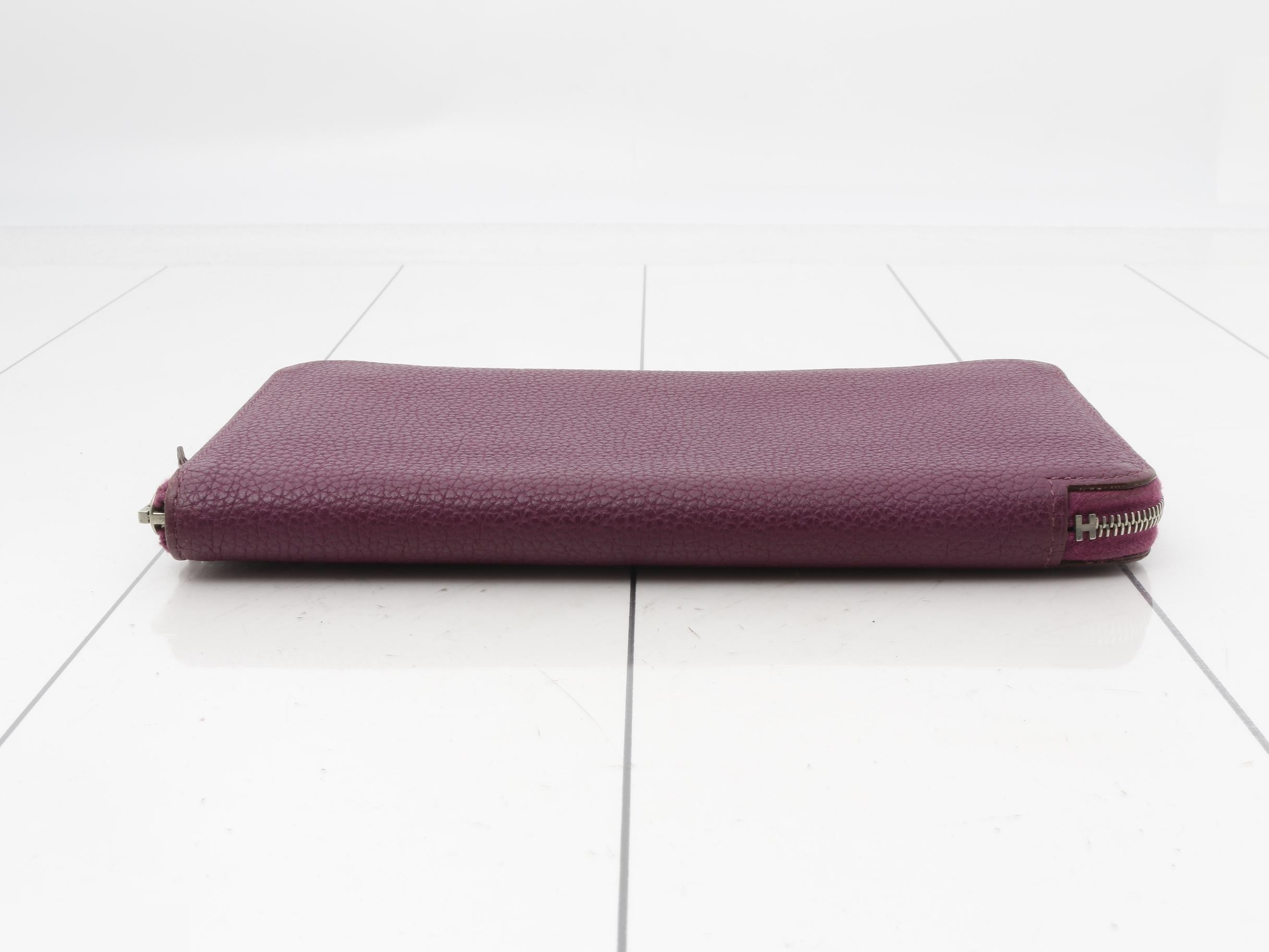 Wallet, "Azap" Long, Togo Leather, Anemone, P Hardware, T Stamp — view 3