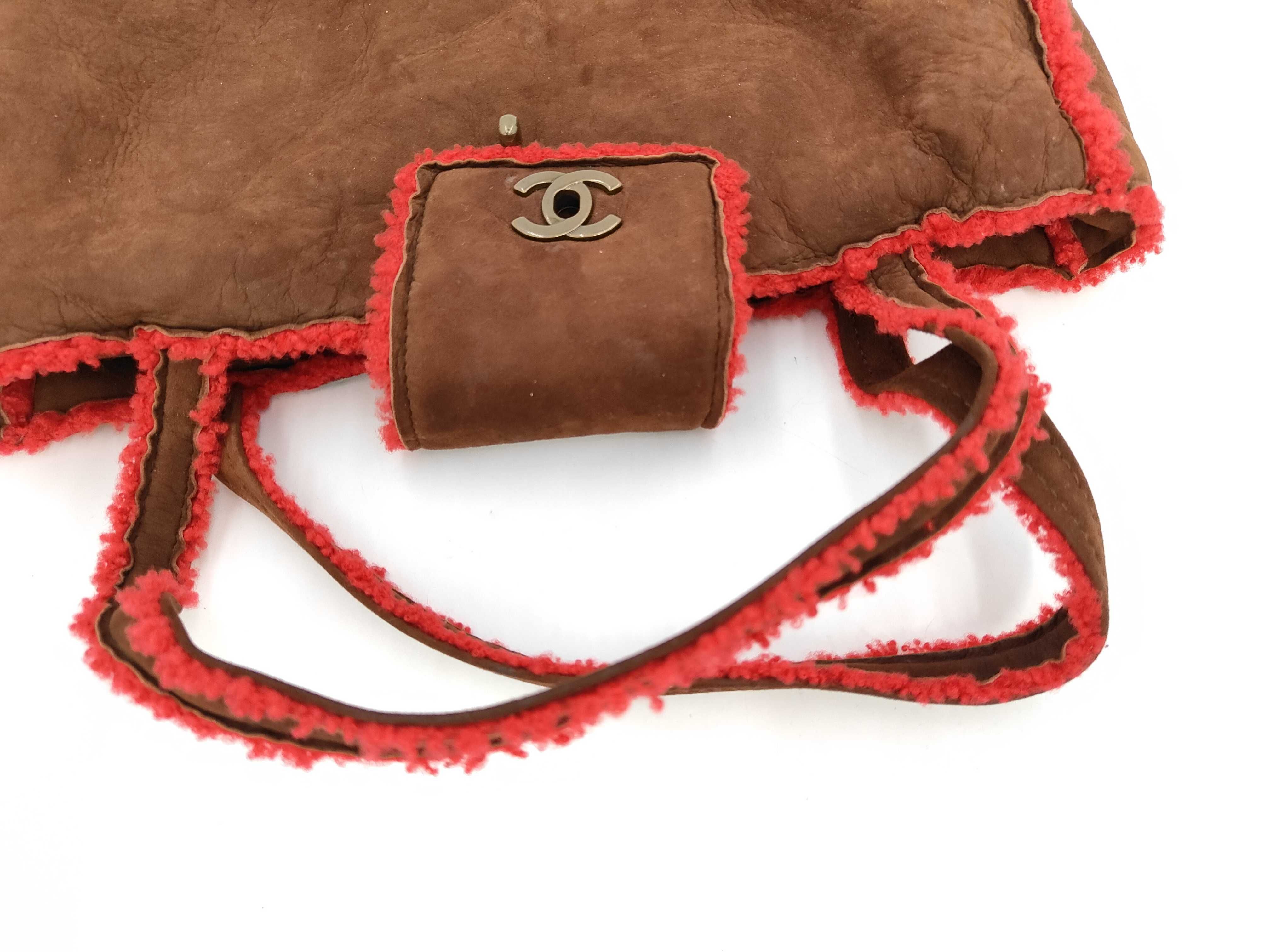 Shearling Tote Handbag — view 5