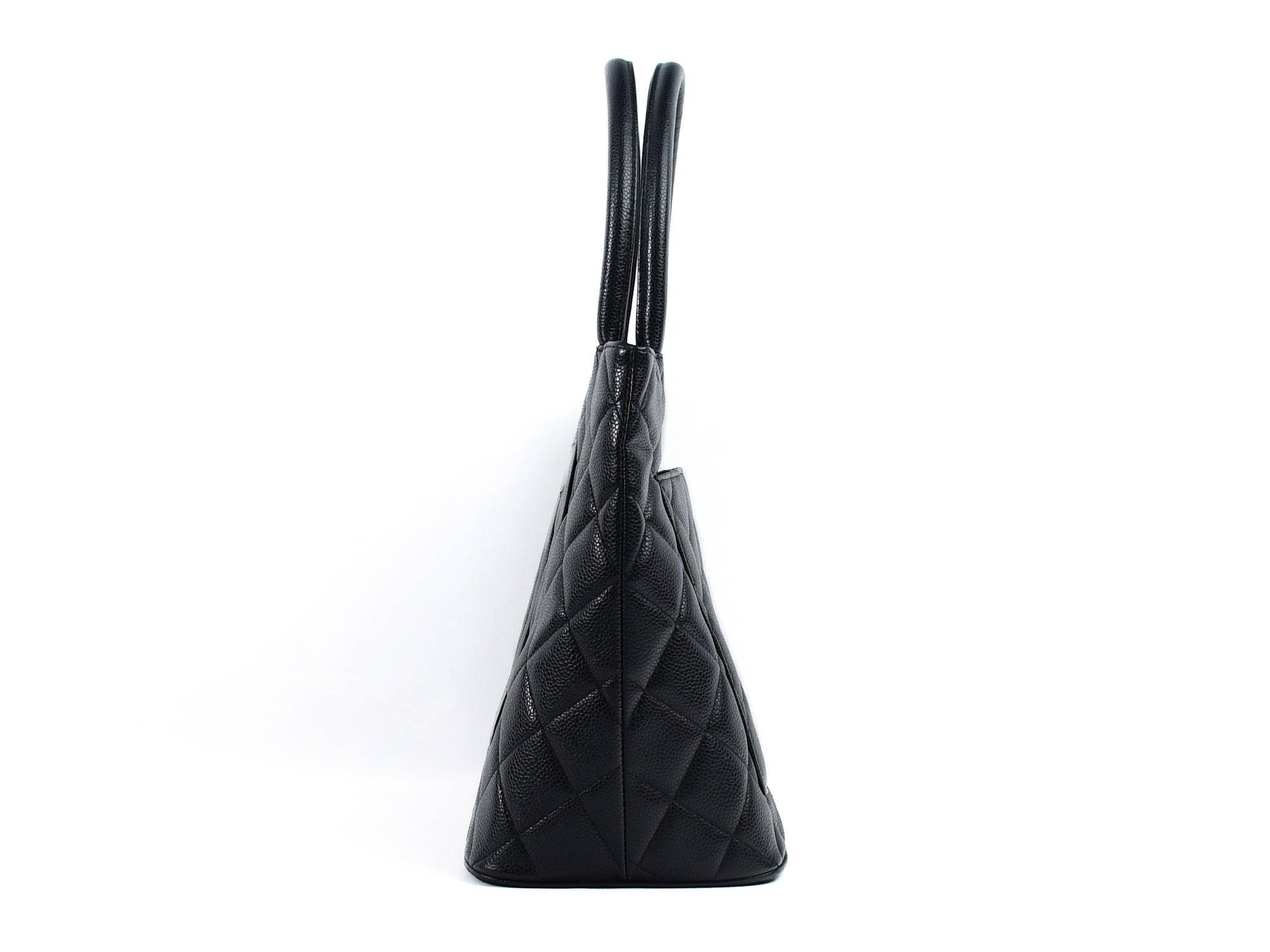 Reissue tote bag, caviar leather, serial number 10s, silver hardware. — view 4