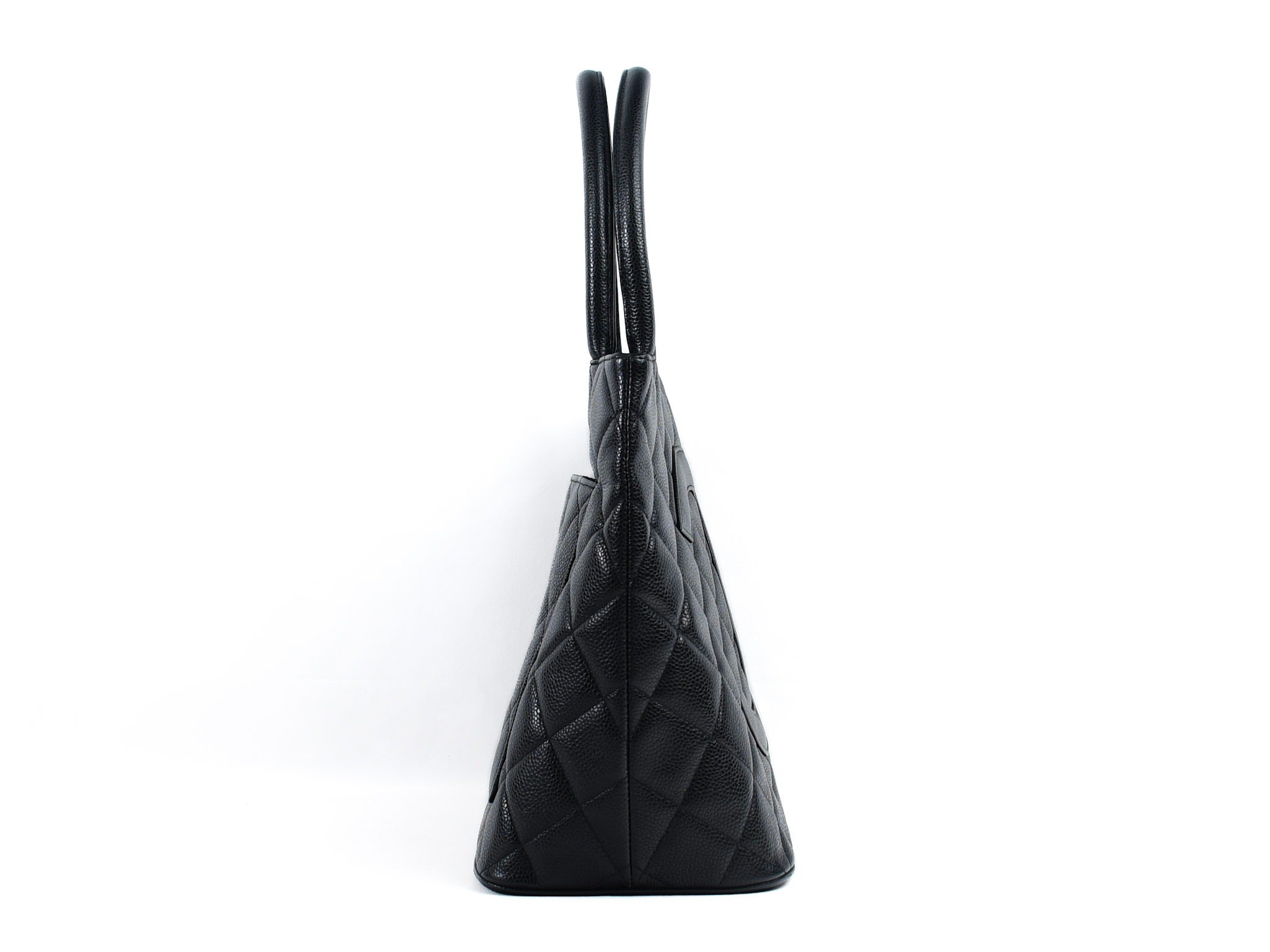 Reissue tote bag, caviar leather, serial number 10s, silver hardware. — view 5