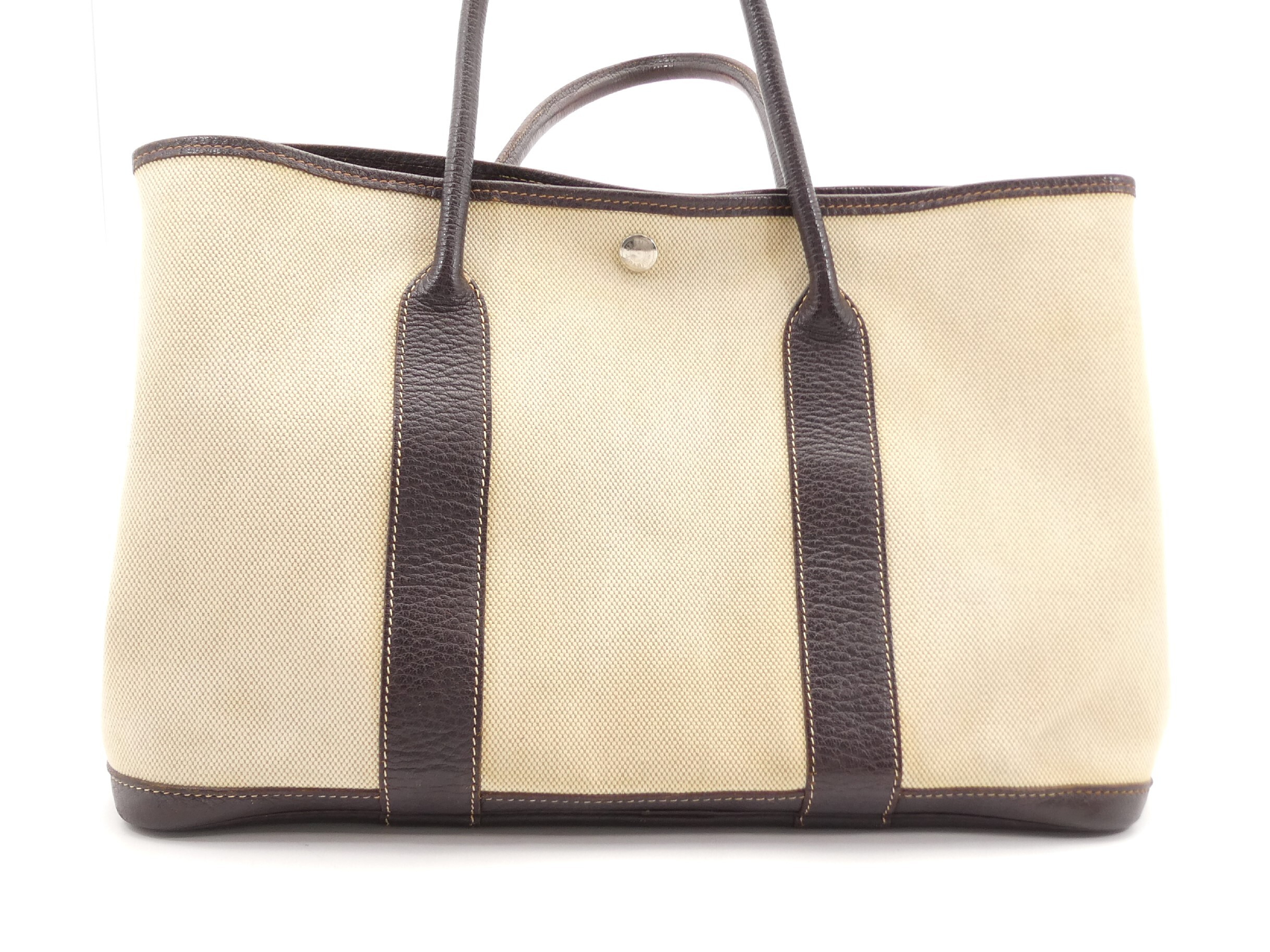Garden Party G stamp tote bag — view 2