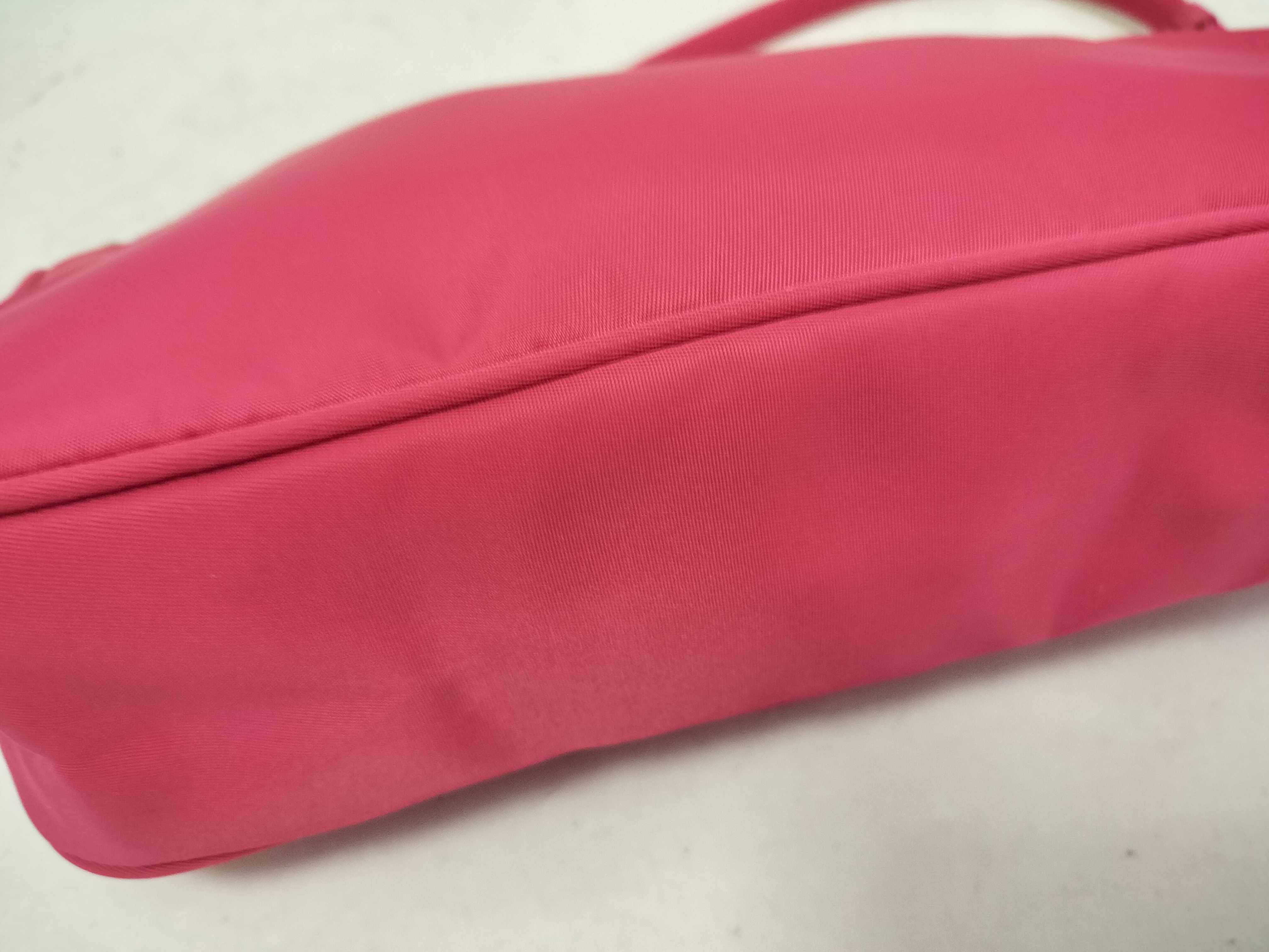Nylon Accessory Pouch Nylon Pink Handbag — view 12