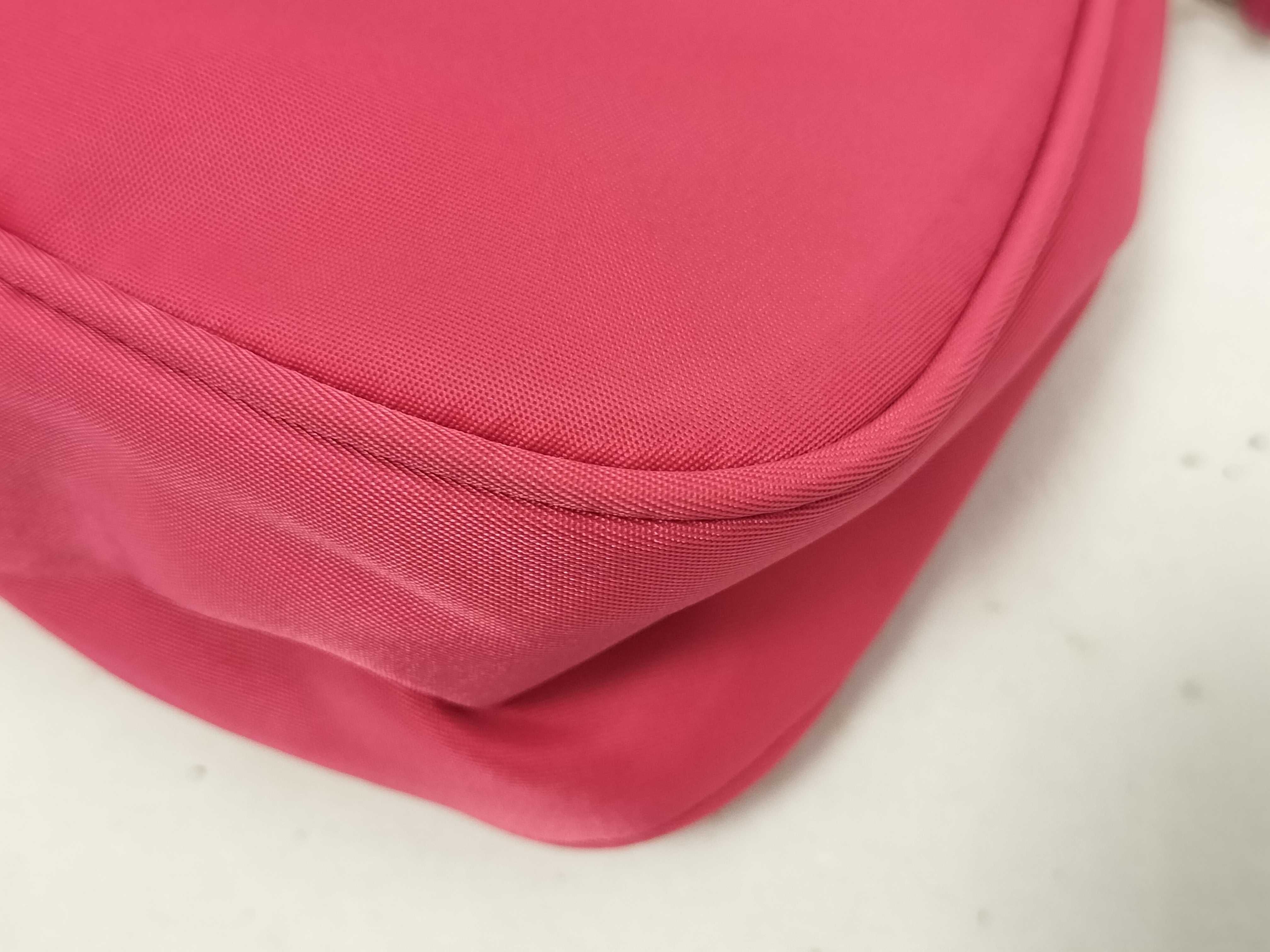 Nylon Accessory Pouch Nylon Pink Handbag — view 7