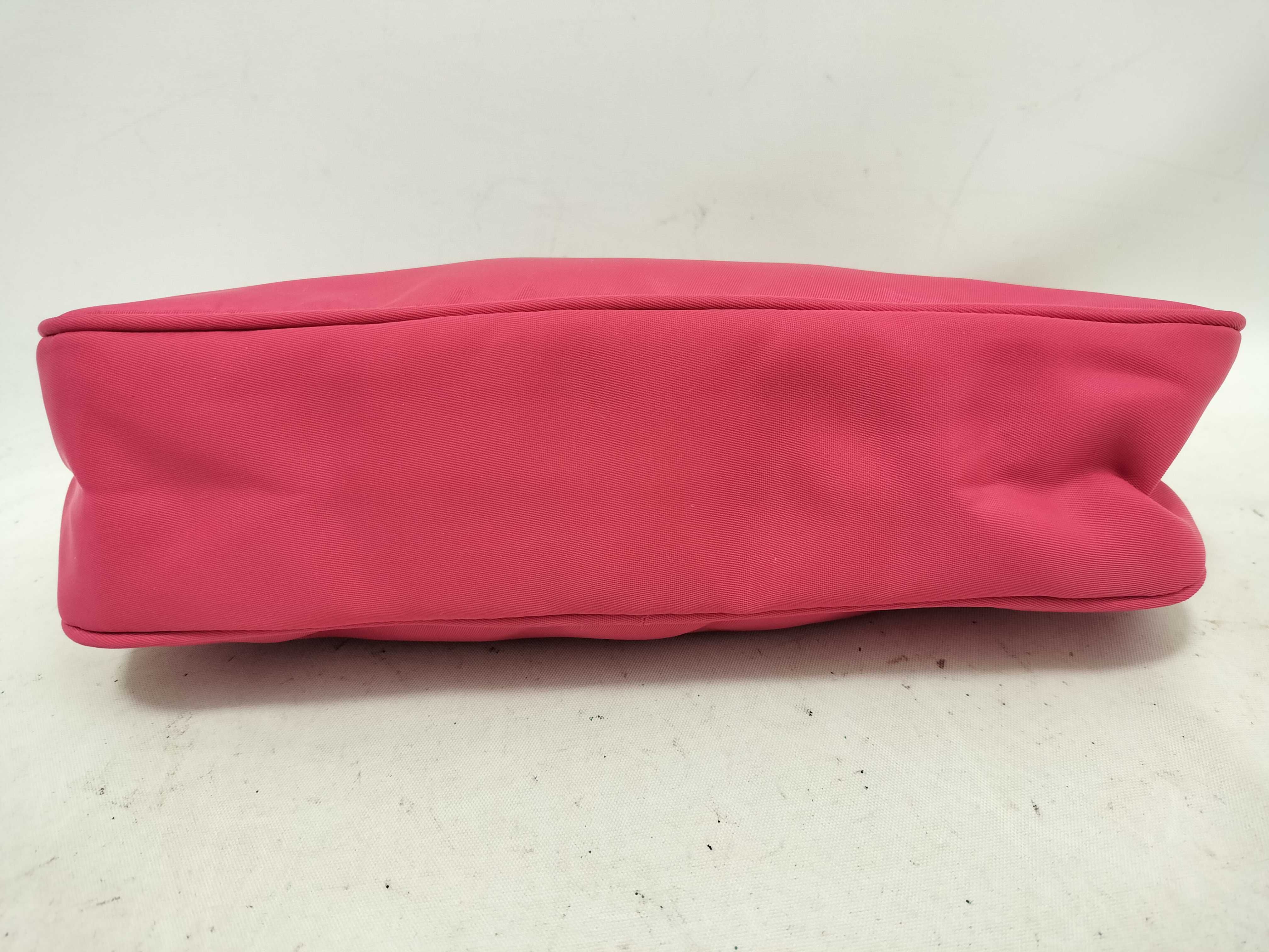 Nylon Accessory Pouch Nylon Pink Handbag — view 8