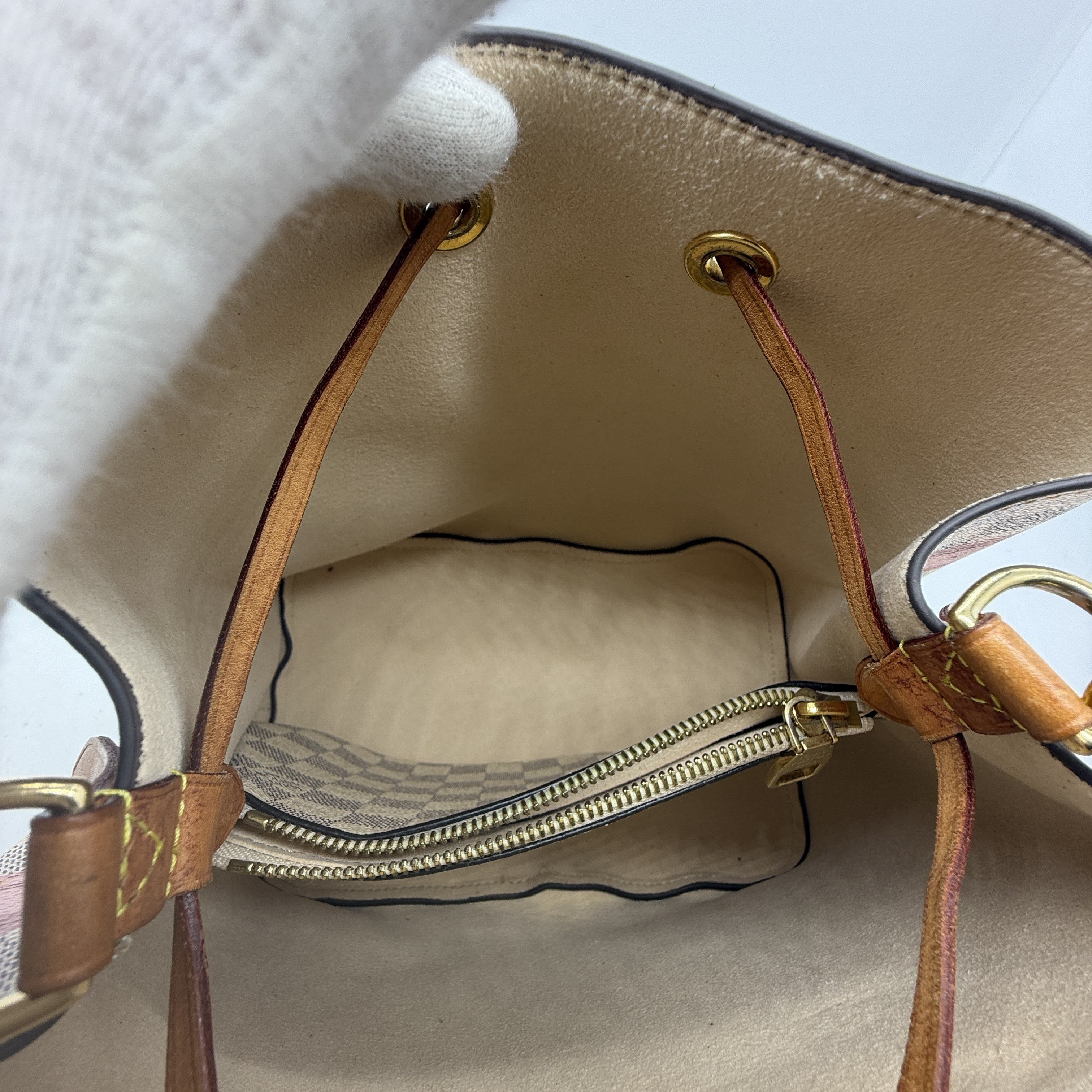 NeoNoe Damier Azur Summer Trunk Shoulder Bag — view 11