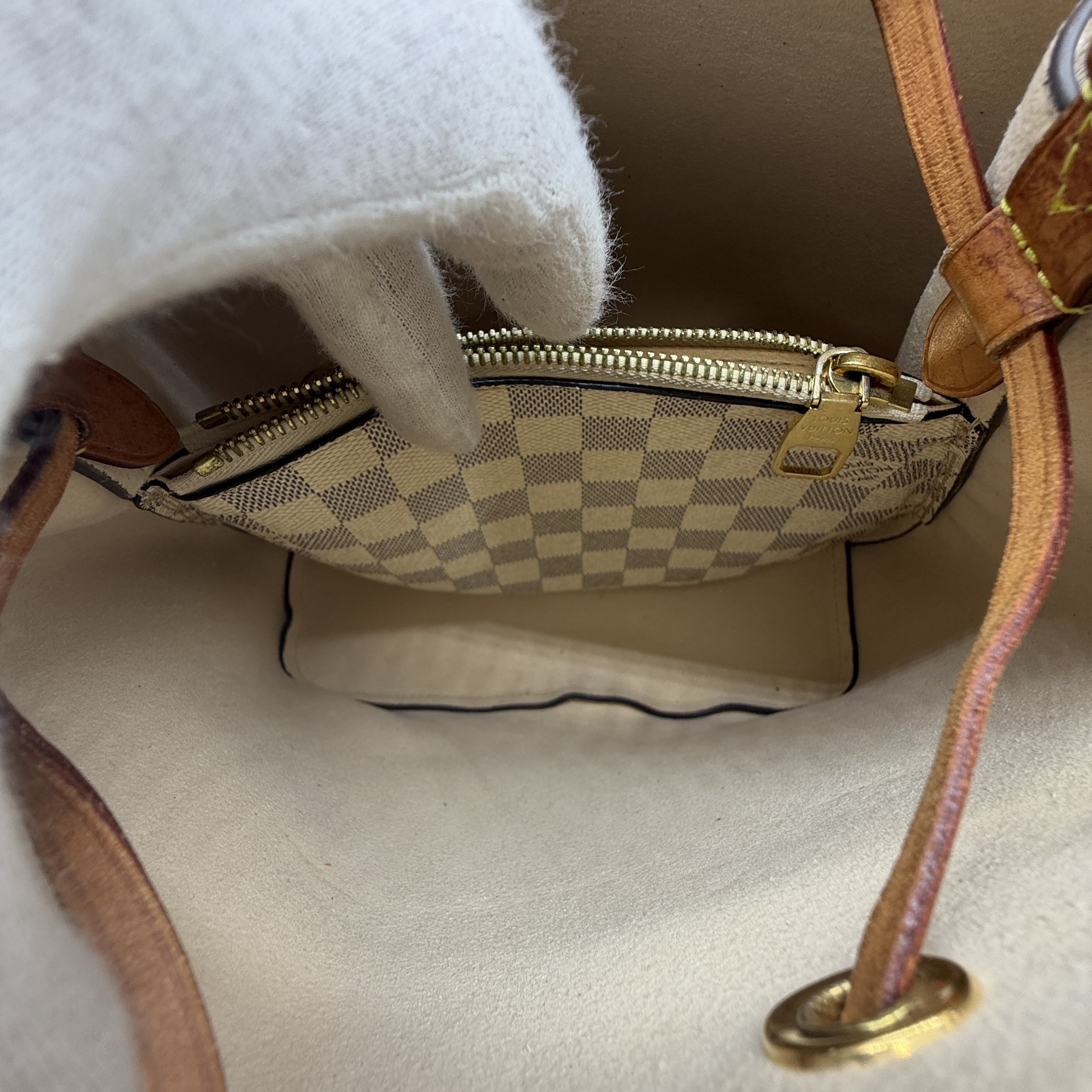 NeoNoe Damier Azur Summer Trunk Shoulder Bag — view 12