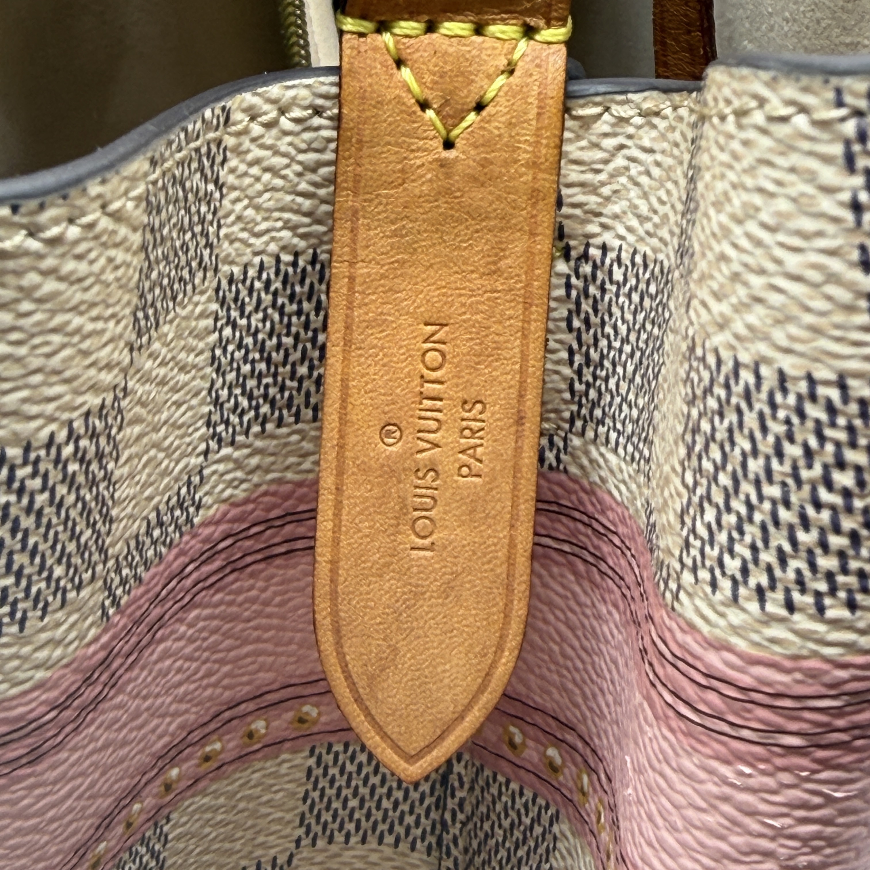 NeoNoe Damier Azur Summer Trunk Shoulder Bag — view 14
